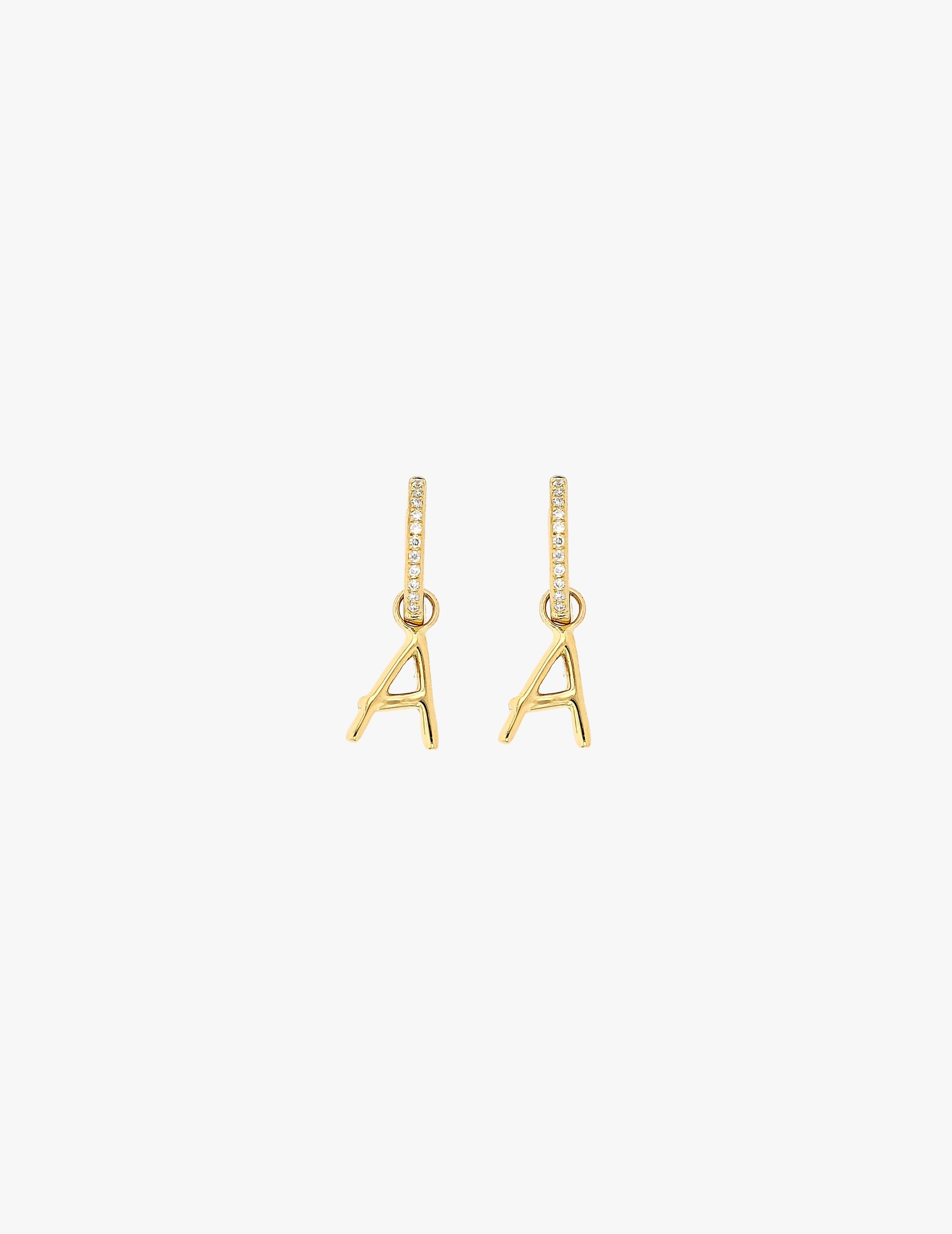 Alphabet Drop Earring