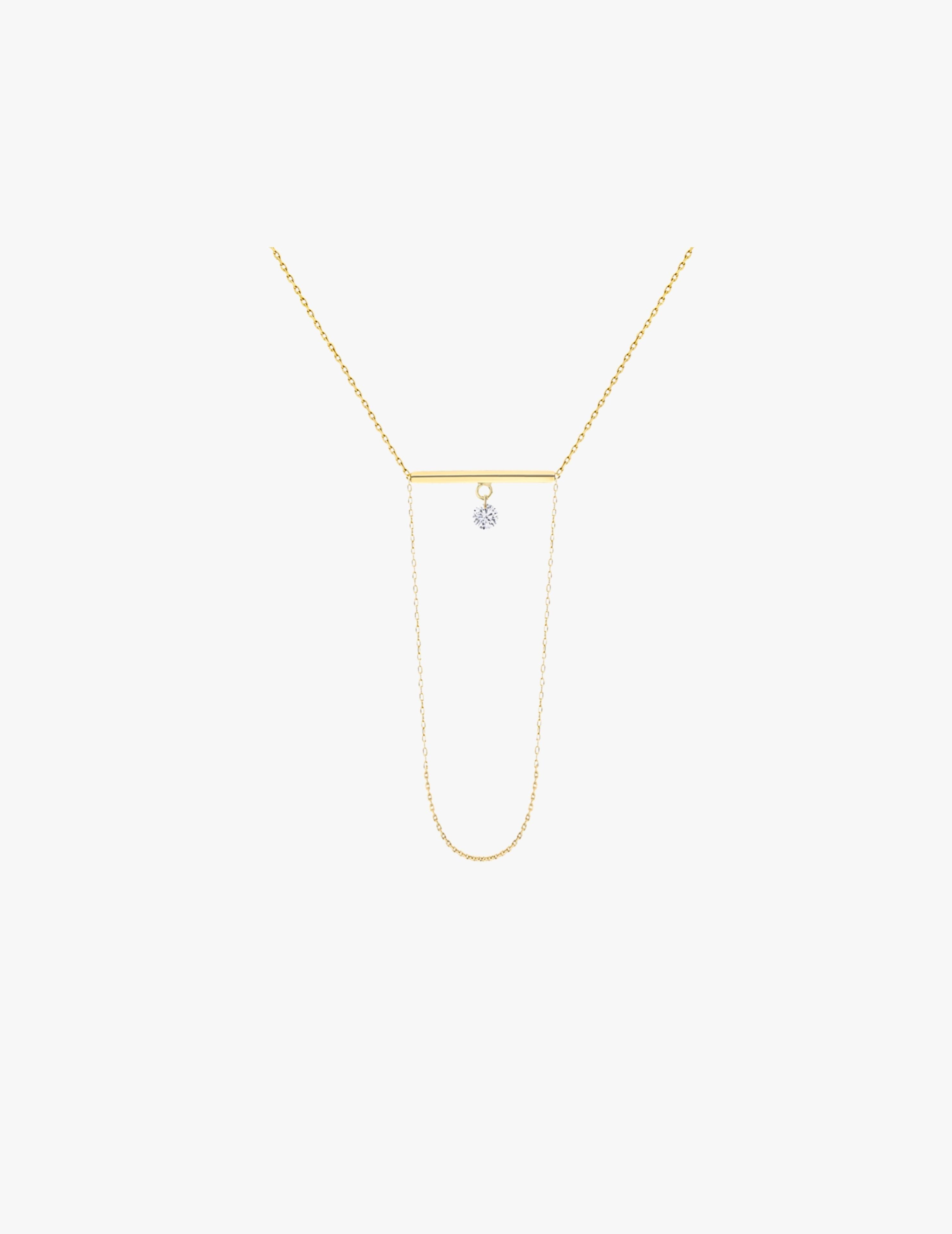 Nude Diamond Necklace