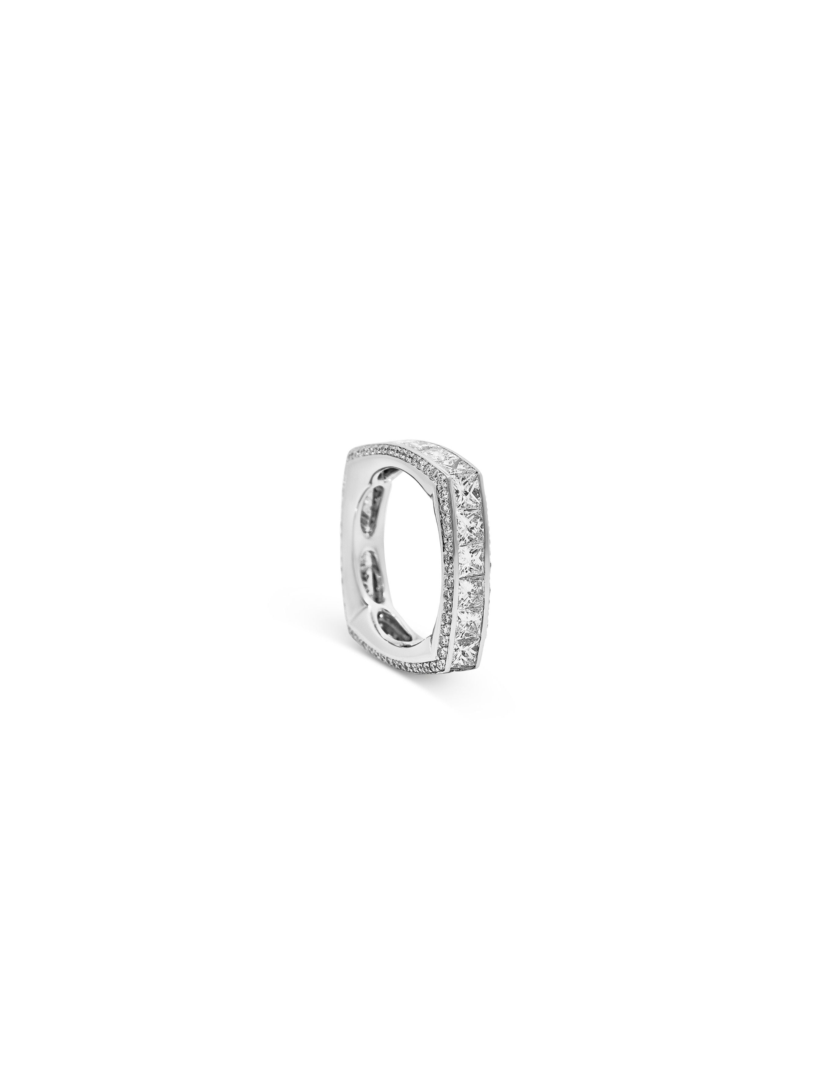 Sculpted Brilliance Diamond Ring