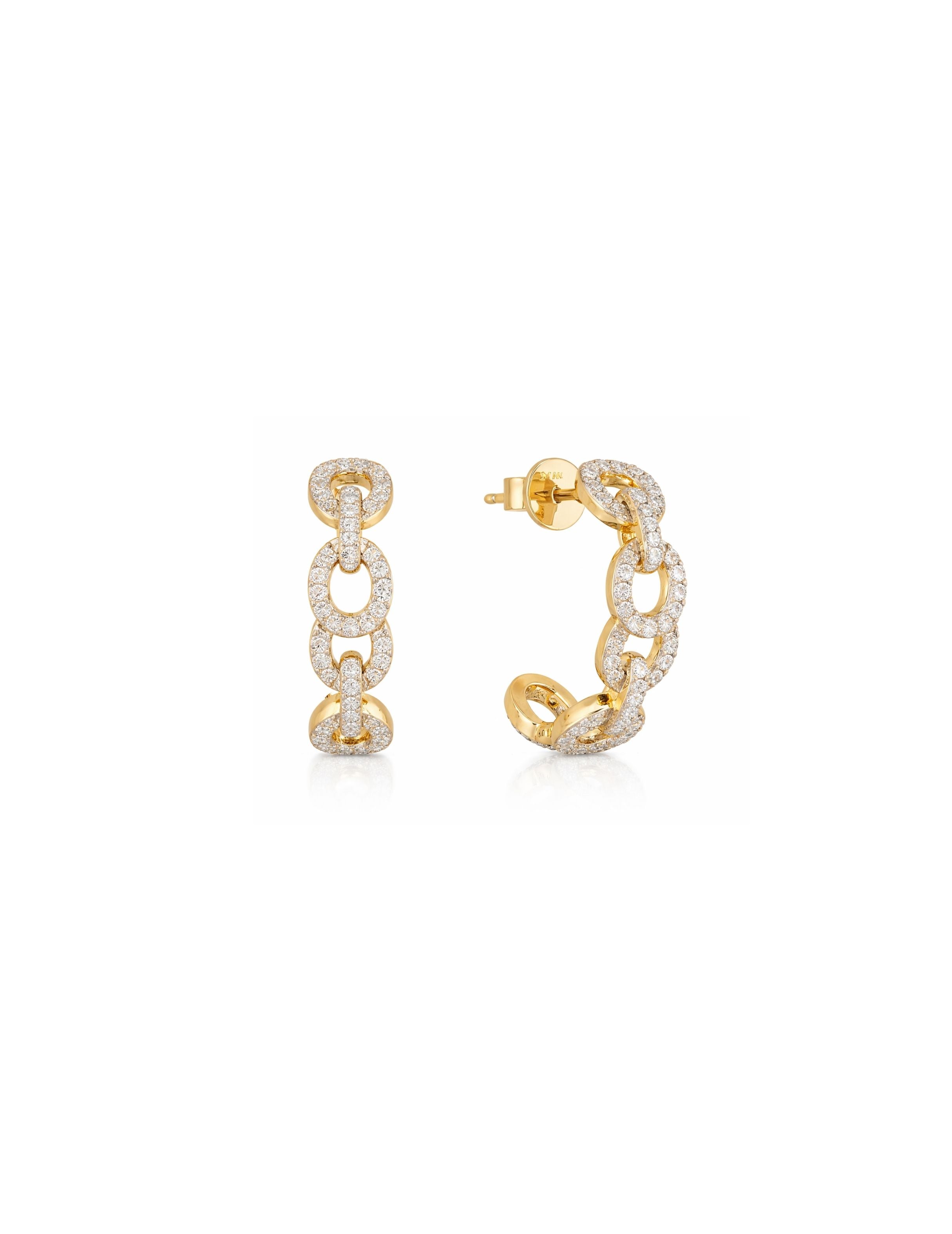 Illusion Chain Earring