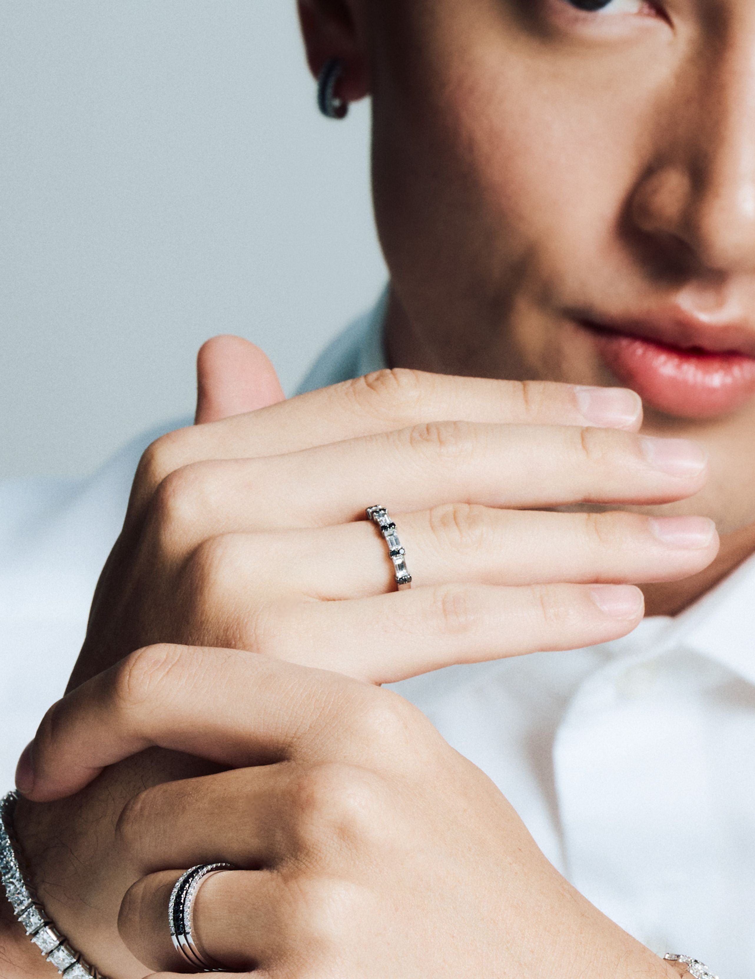 Black Diamond Ring