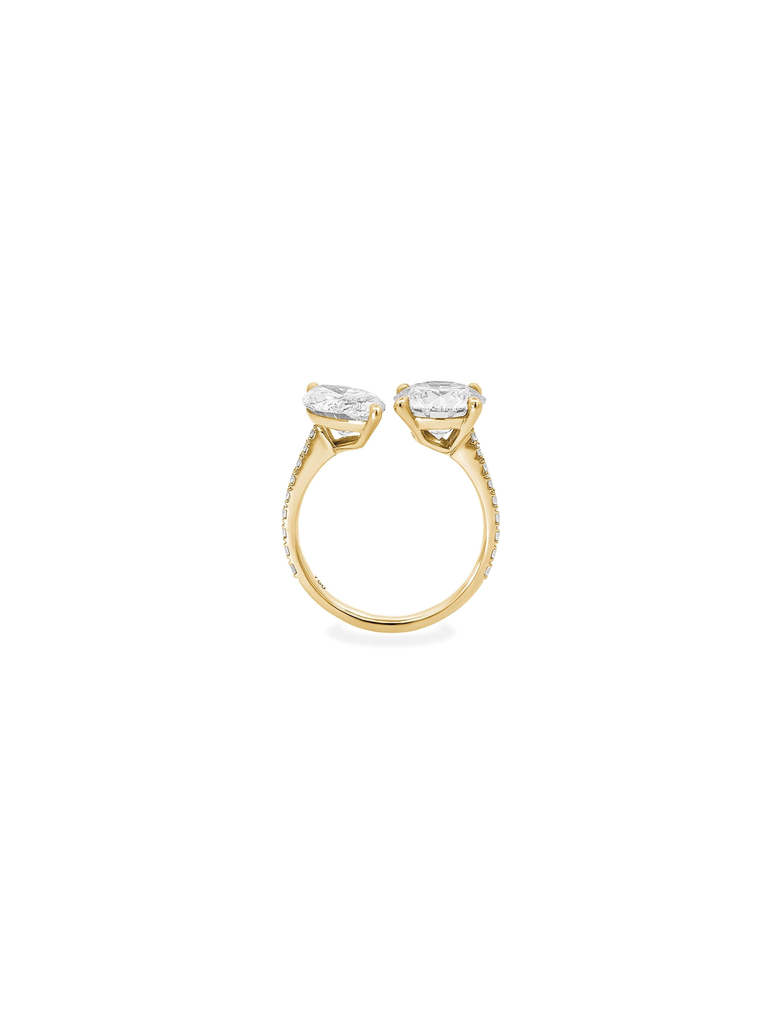 Toi Et Moi Diamond Ring