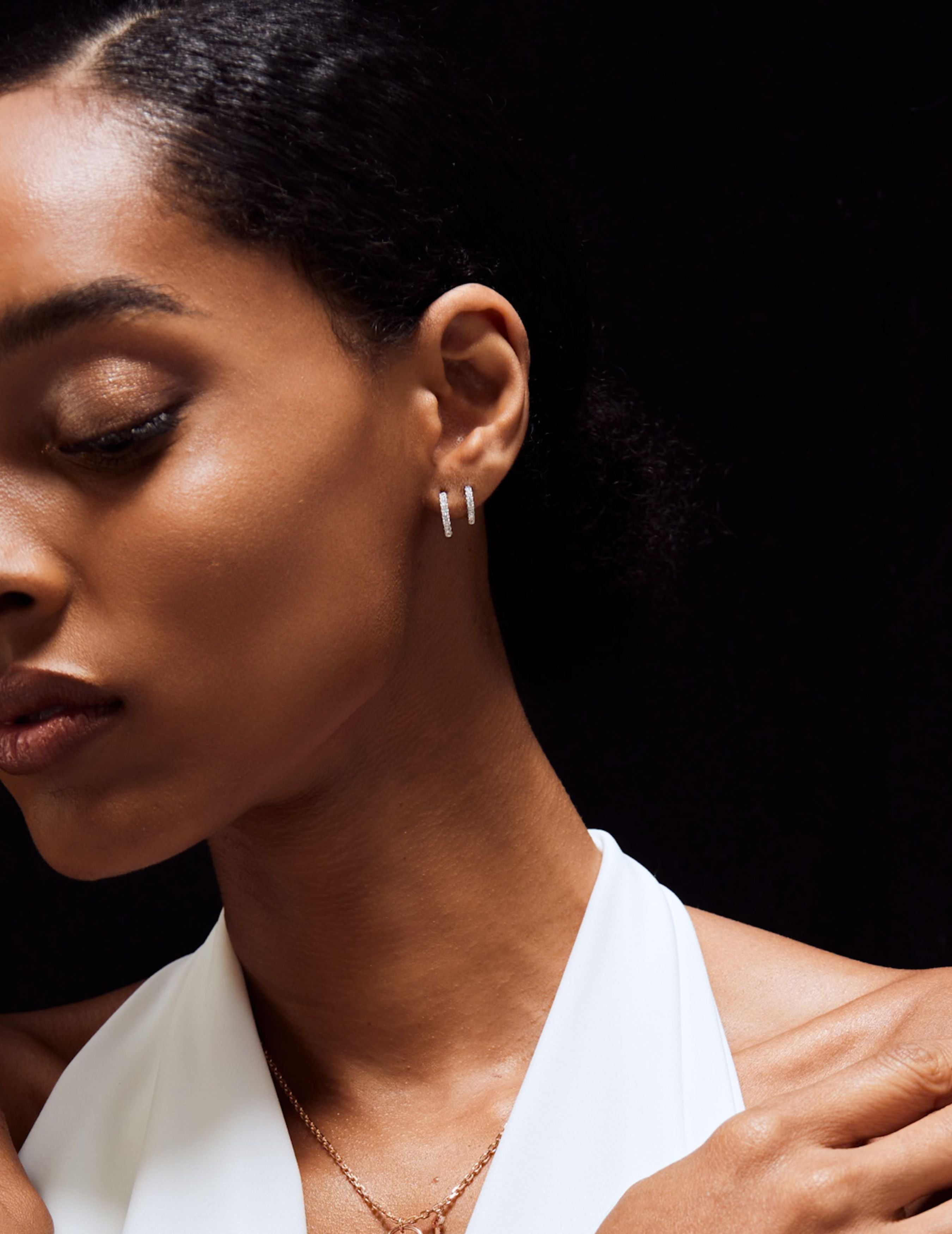 Double Row Earring