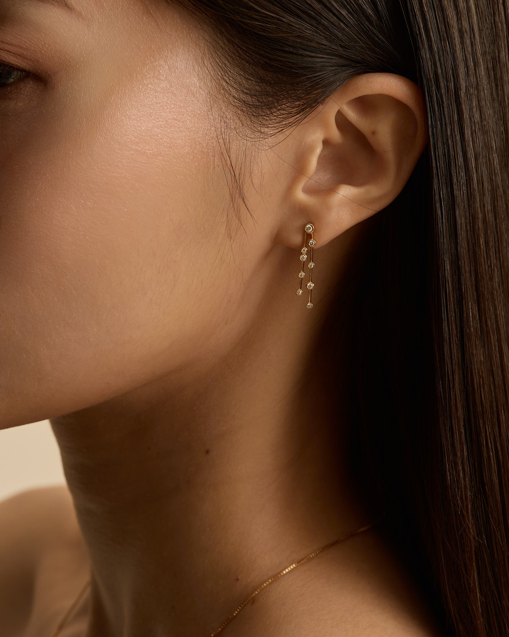 Bubble Line Earring