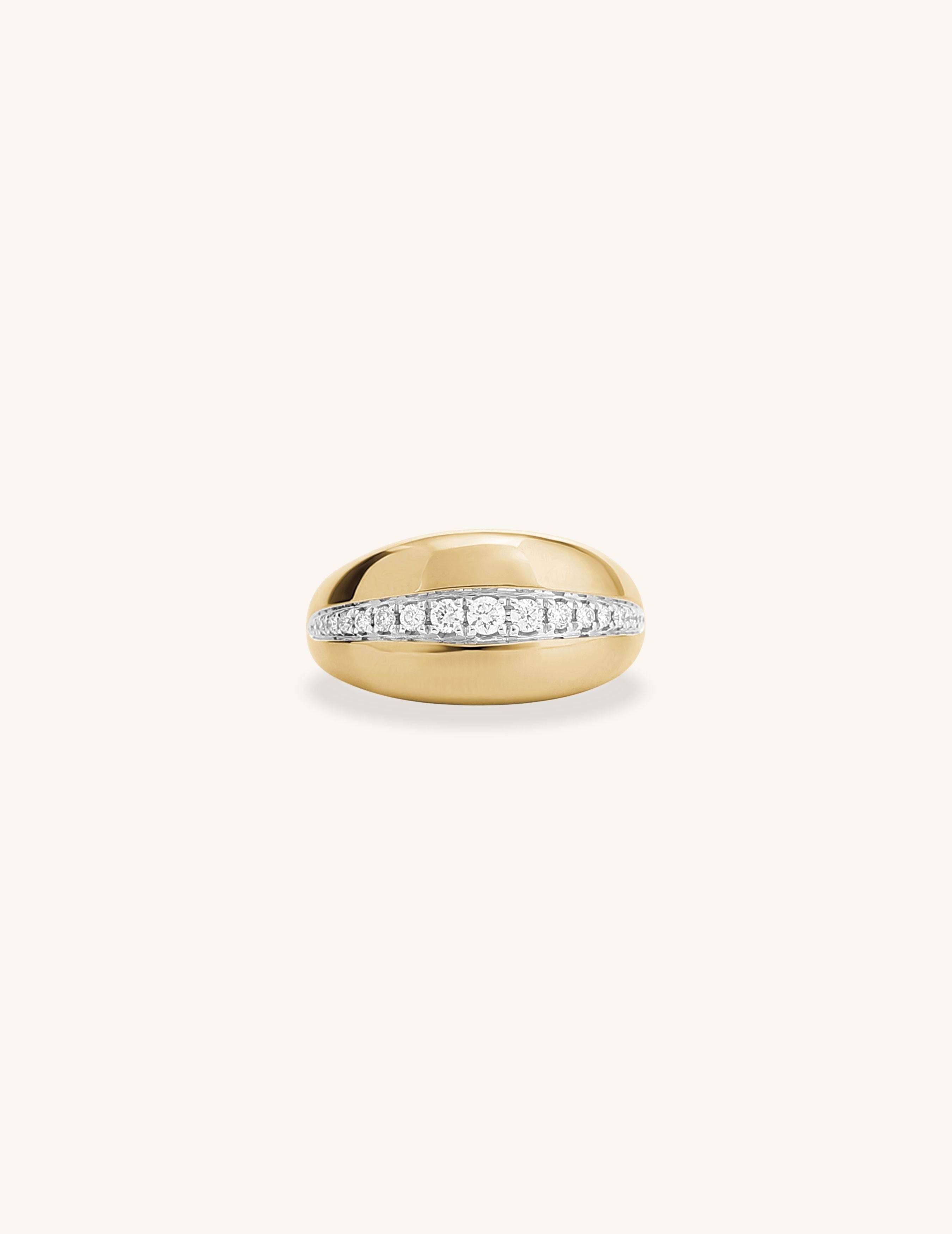 Diamond Dome Ring