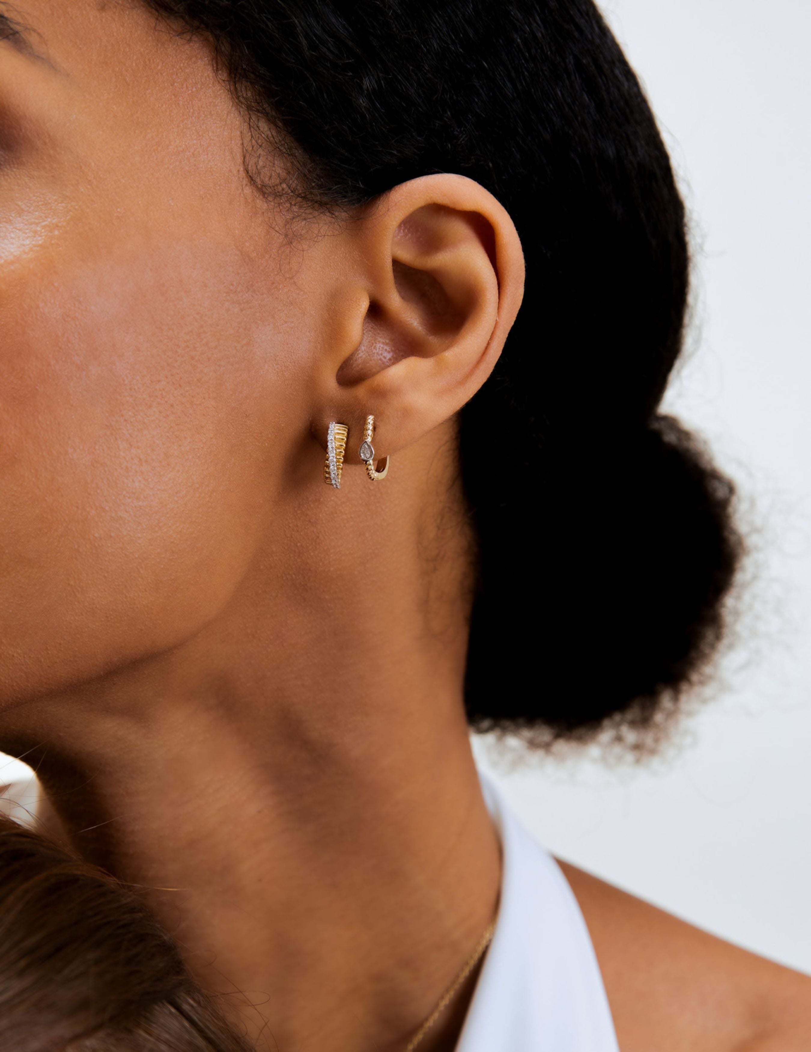 Twisted Hoop Earring