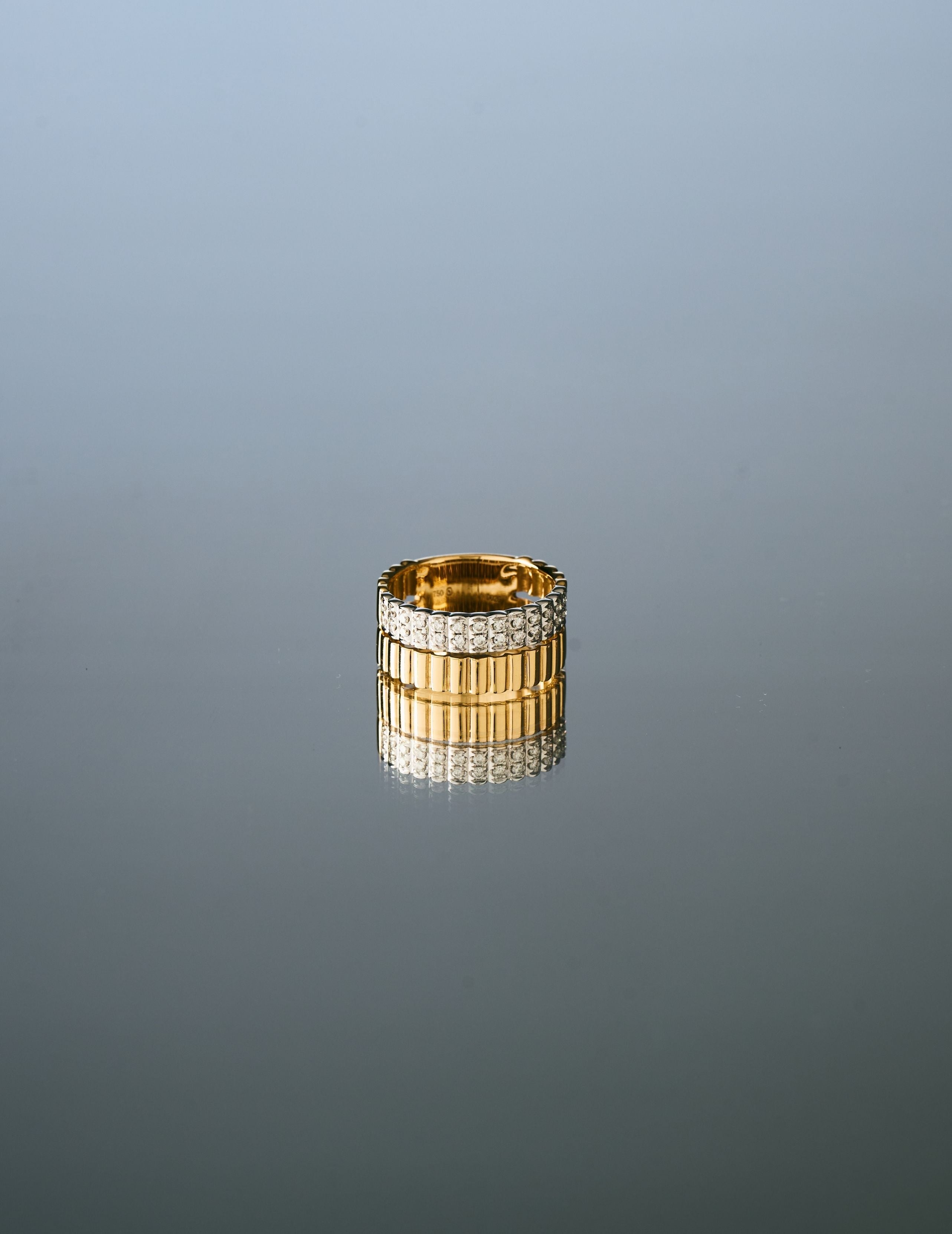 Pave Gold Ring