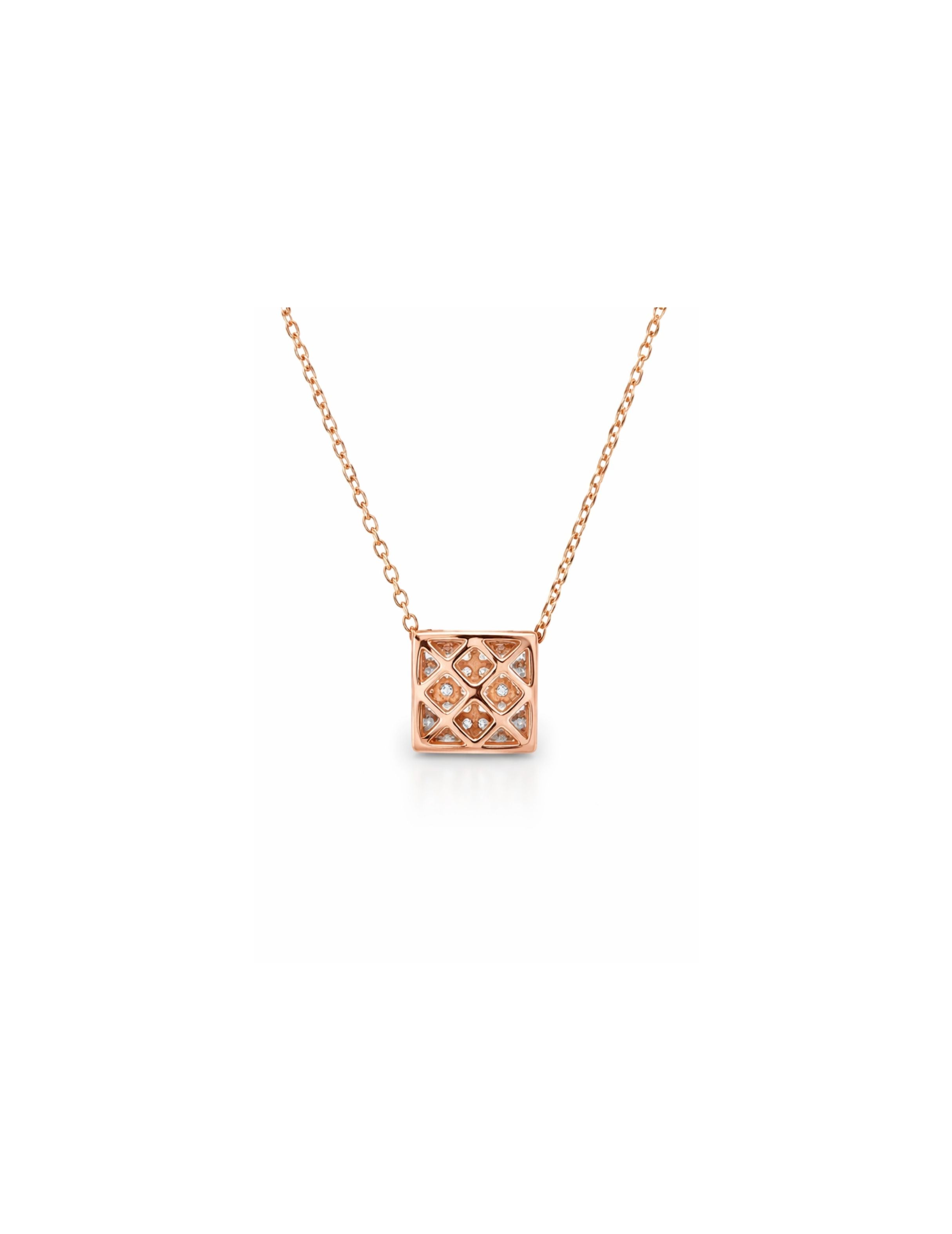 Diamond Square Pendant