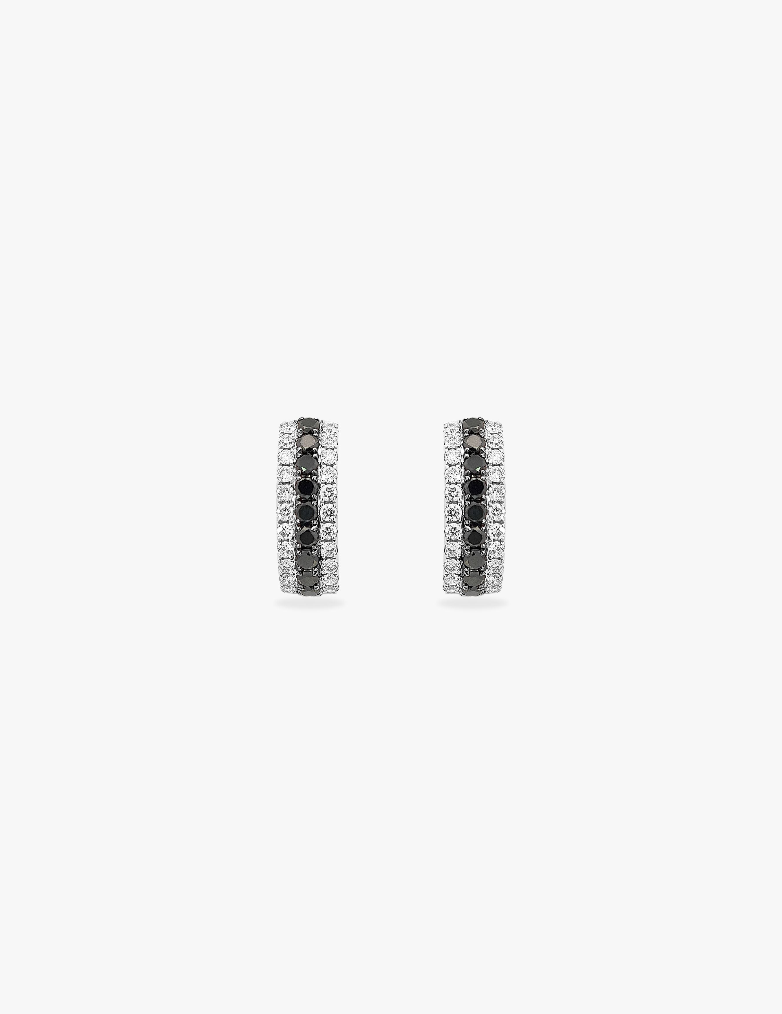 Black Diamond Earring