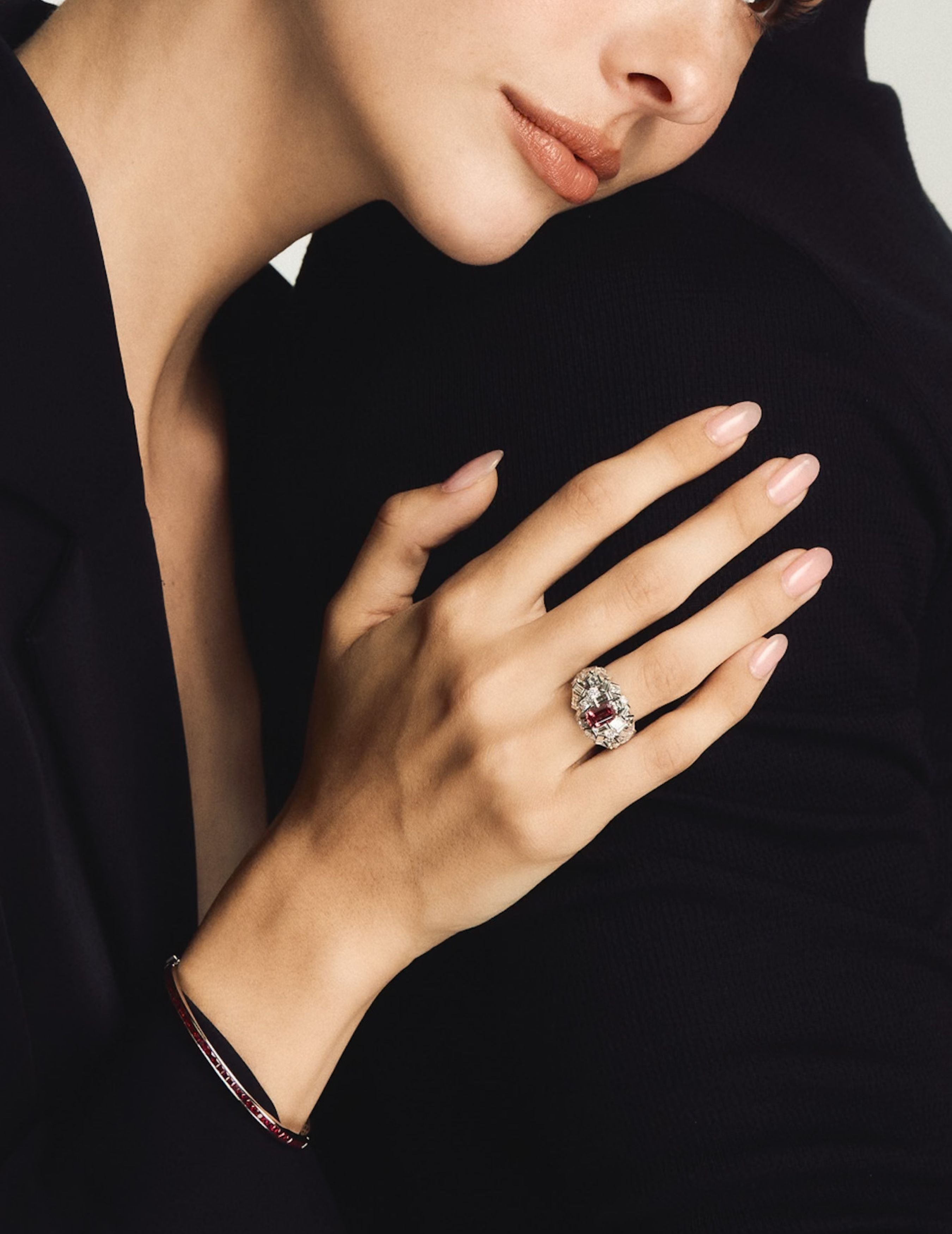 0.73 Argyle Pink 1PR Diamond Ring