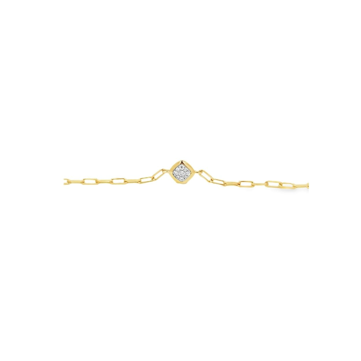 Pave Square Bracelet