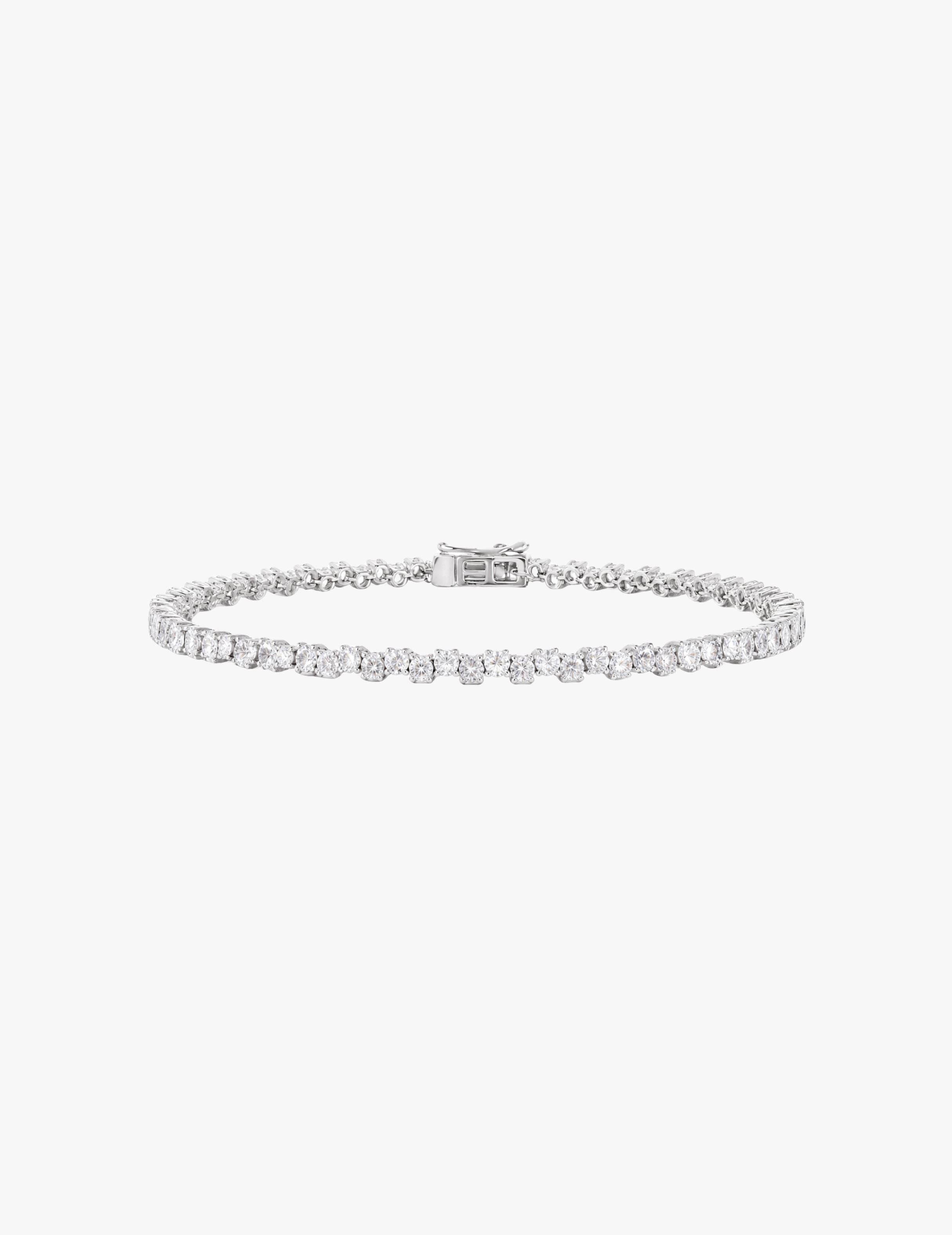Offset Tennis Bracelet