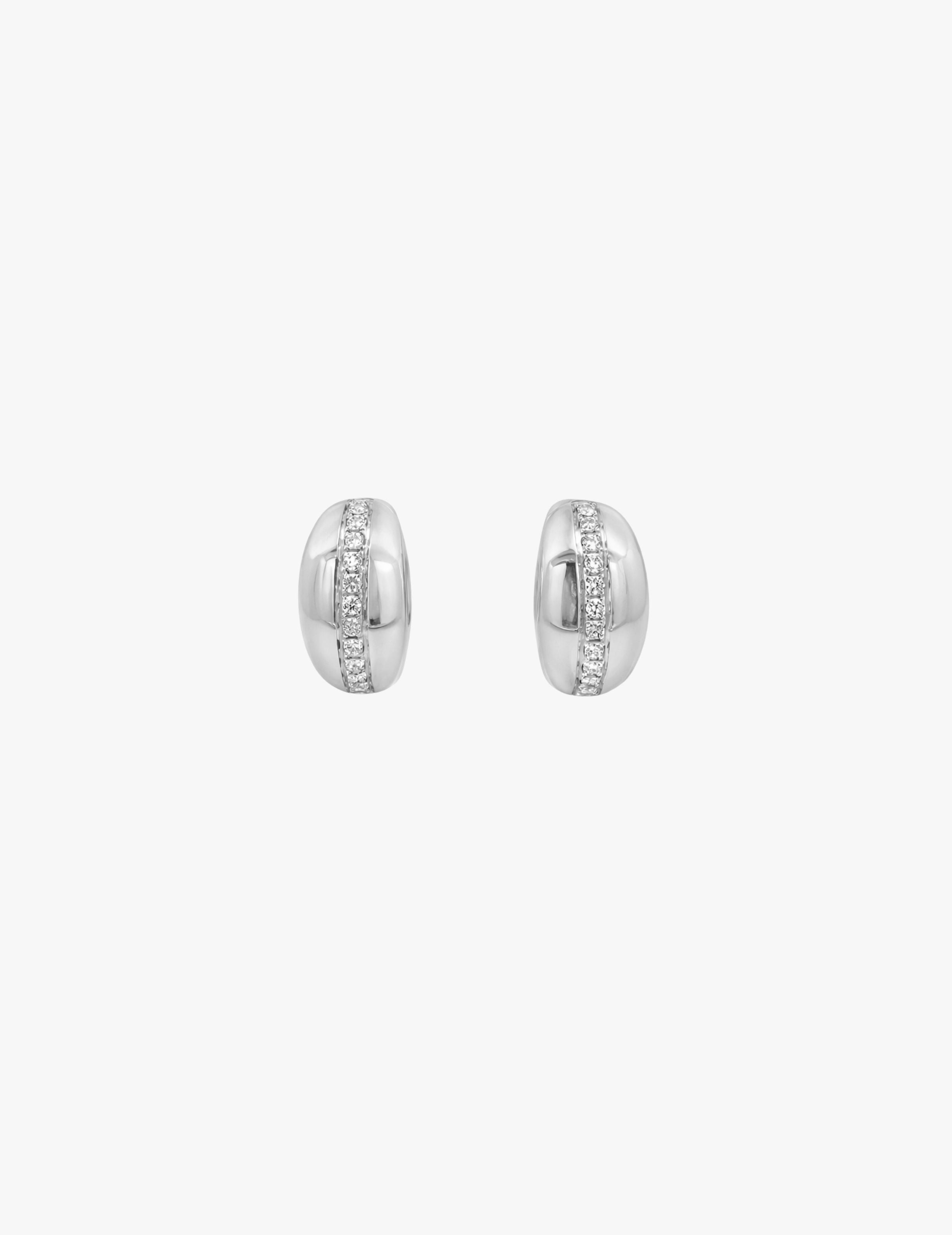 Diamond Dome Earring