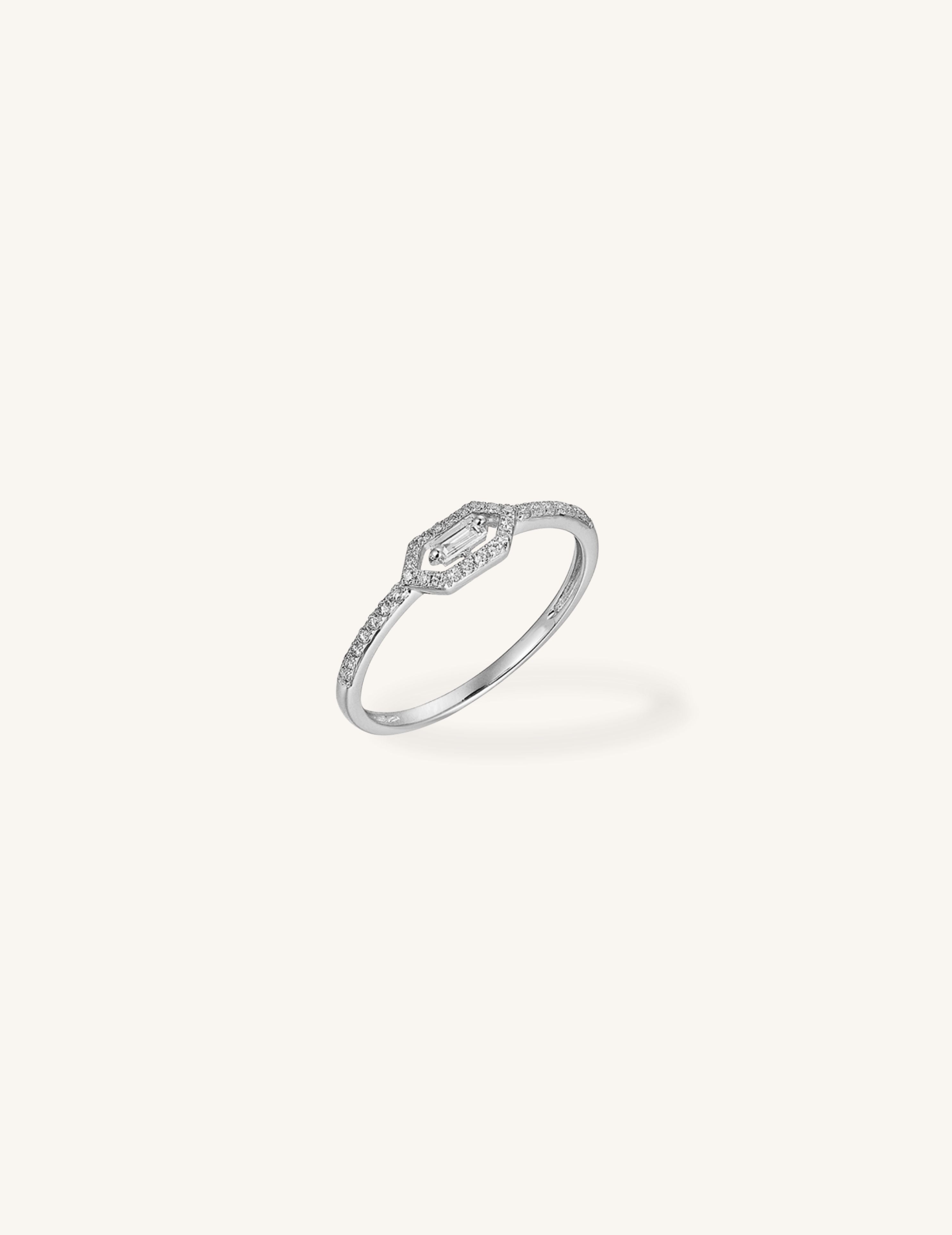 Baguette Full Band Ring