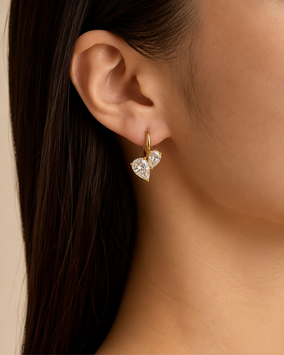 Pear Deux Earring
