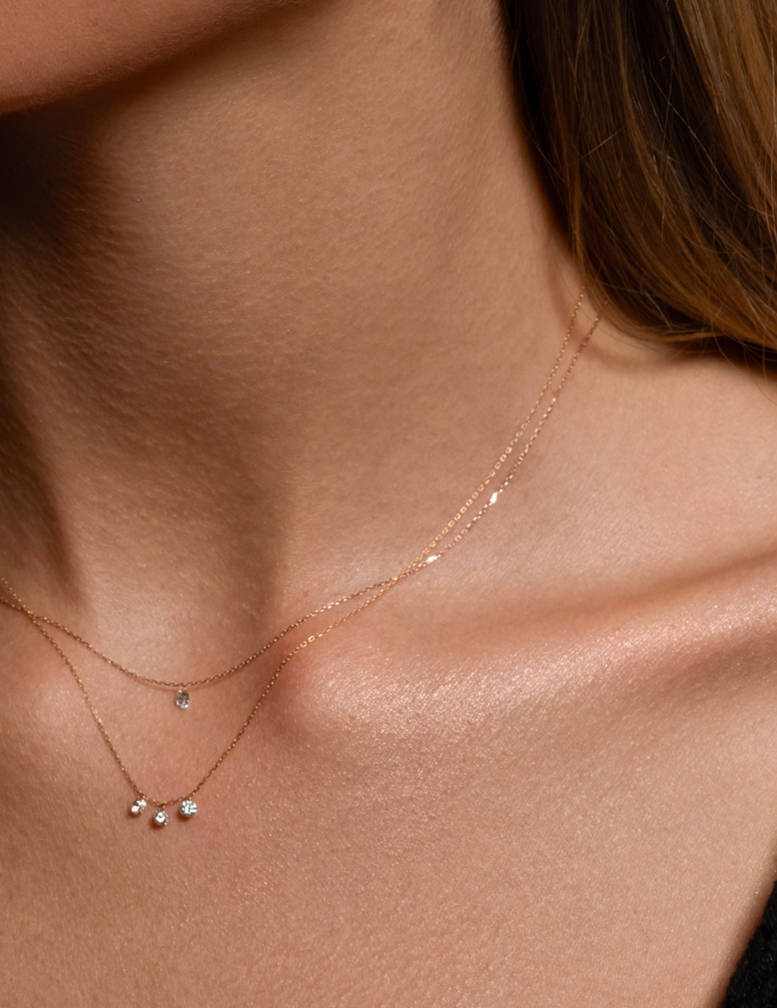 Nude Diamond Necklace
