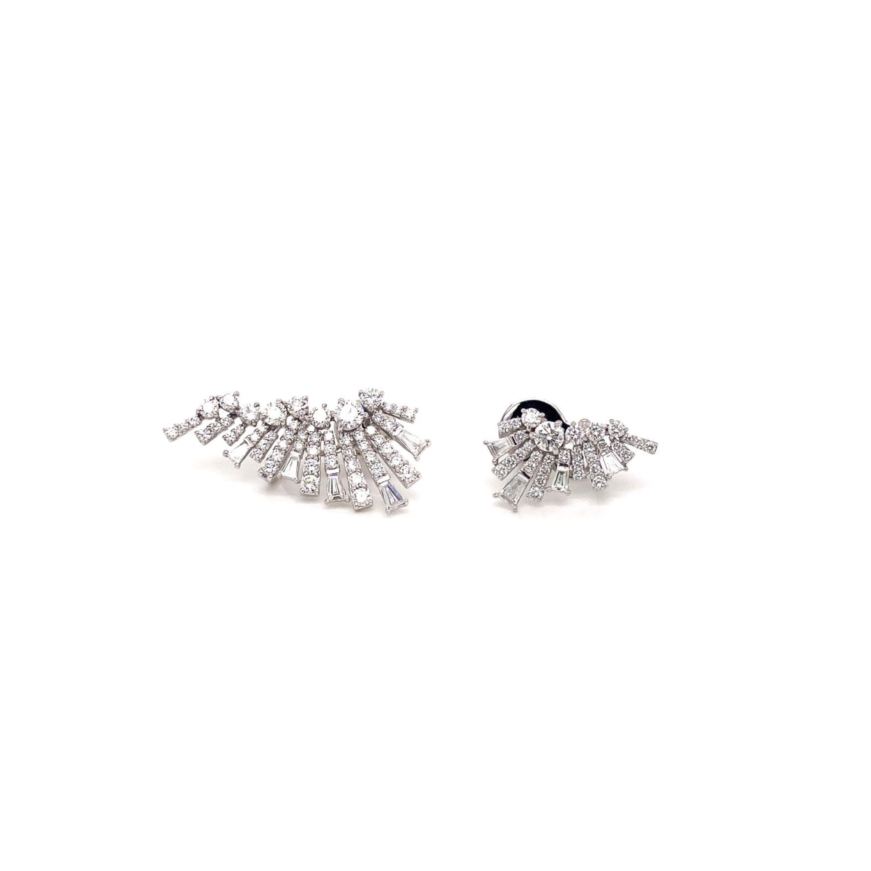 Mixed Angel Wing Earring