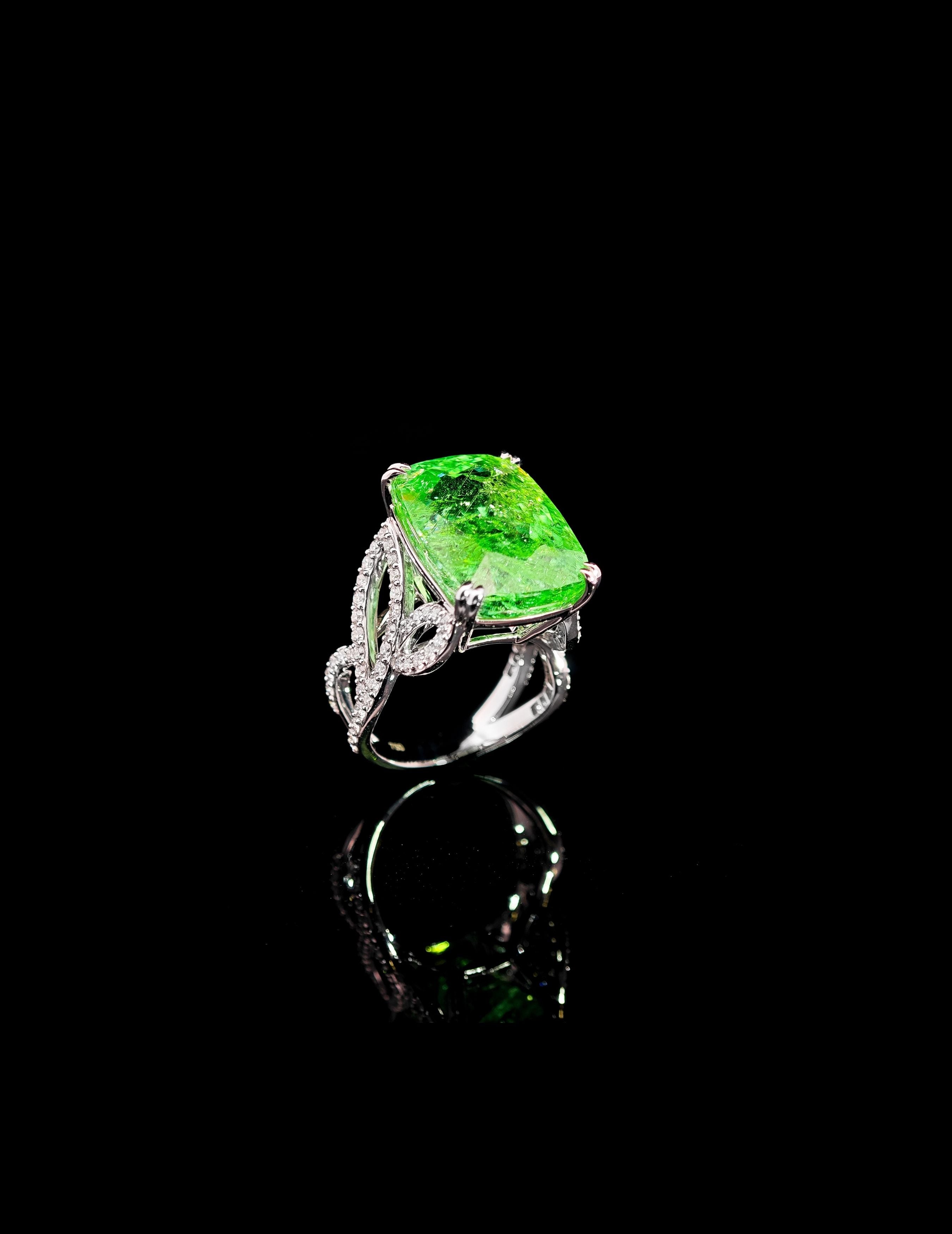 22ct.48 Paraiba Ring