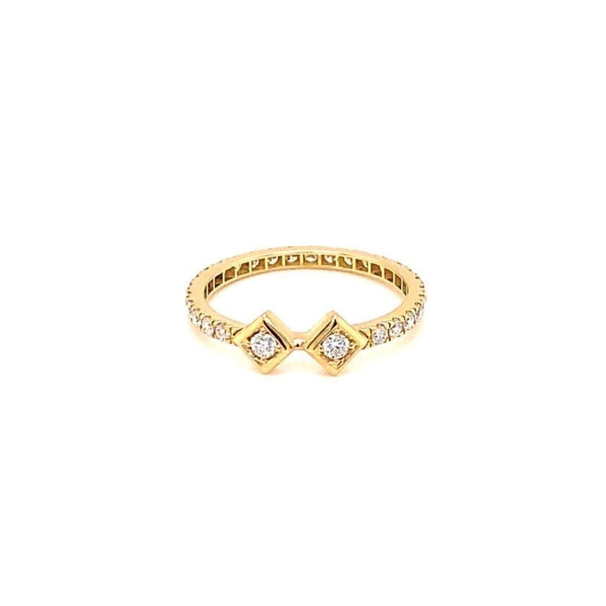 Triangle Stack Ring