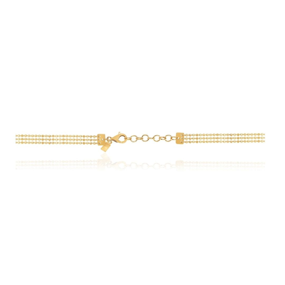 Jumbo Bar Diamond Chain Bracelet