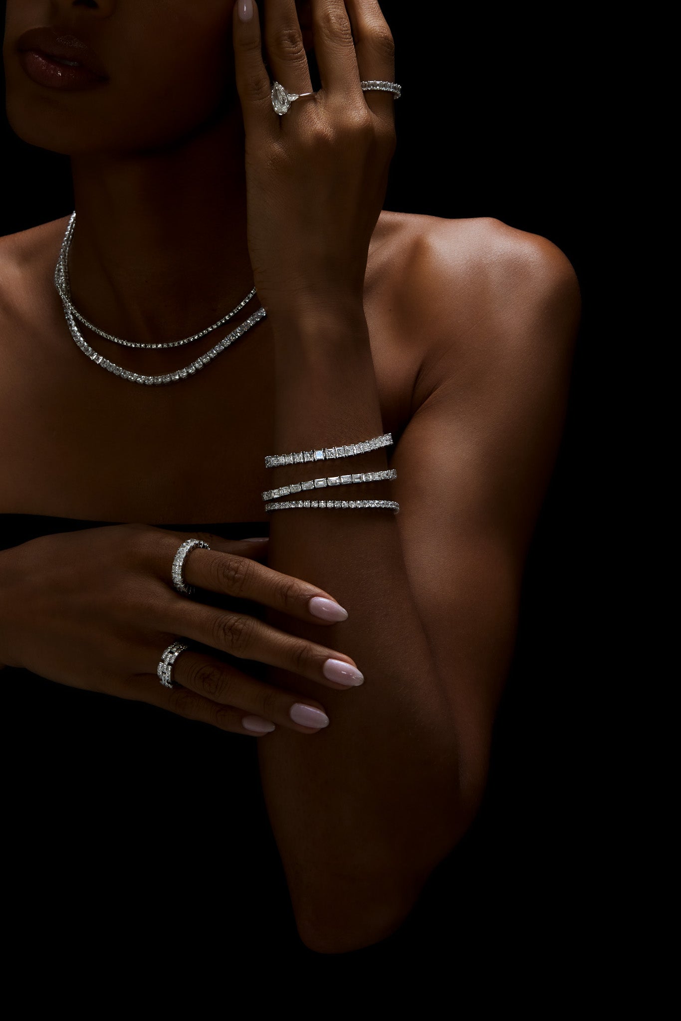 Princess Cut Tennis Bracelet