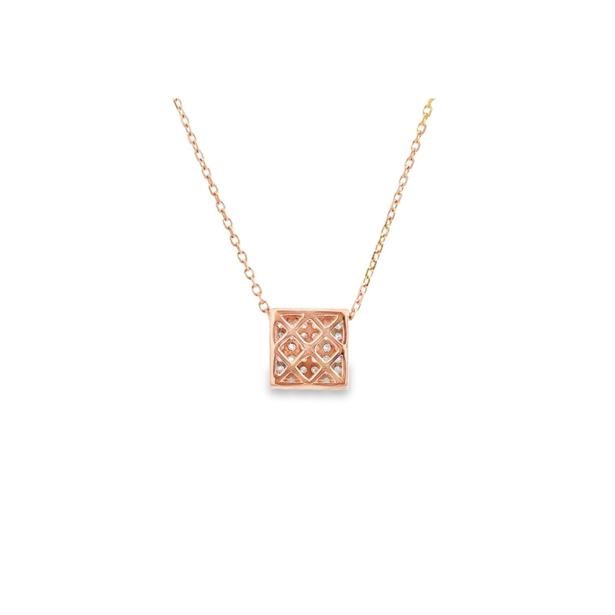 Diamond Square Pendant