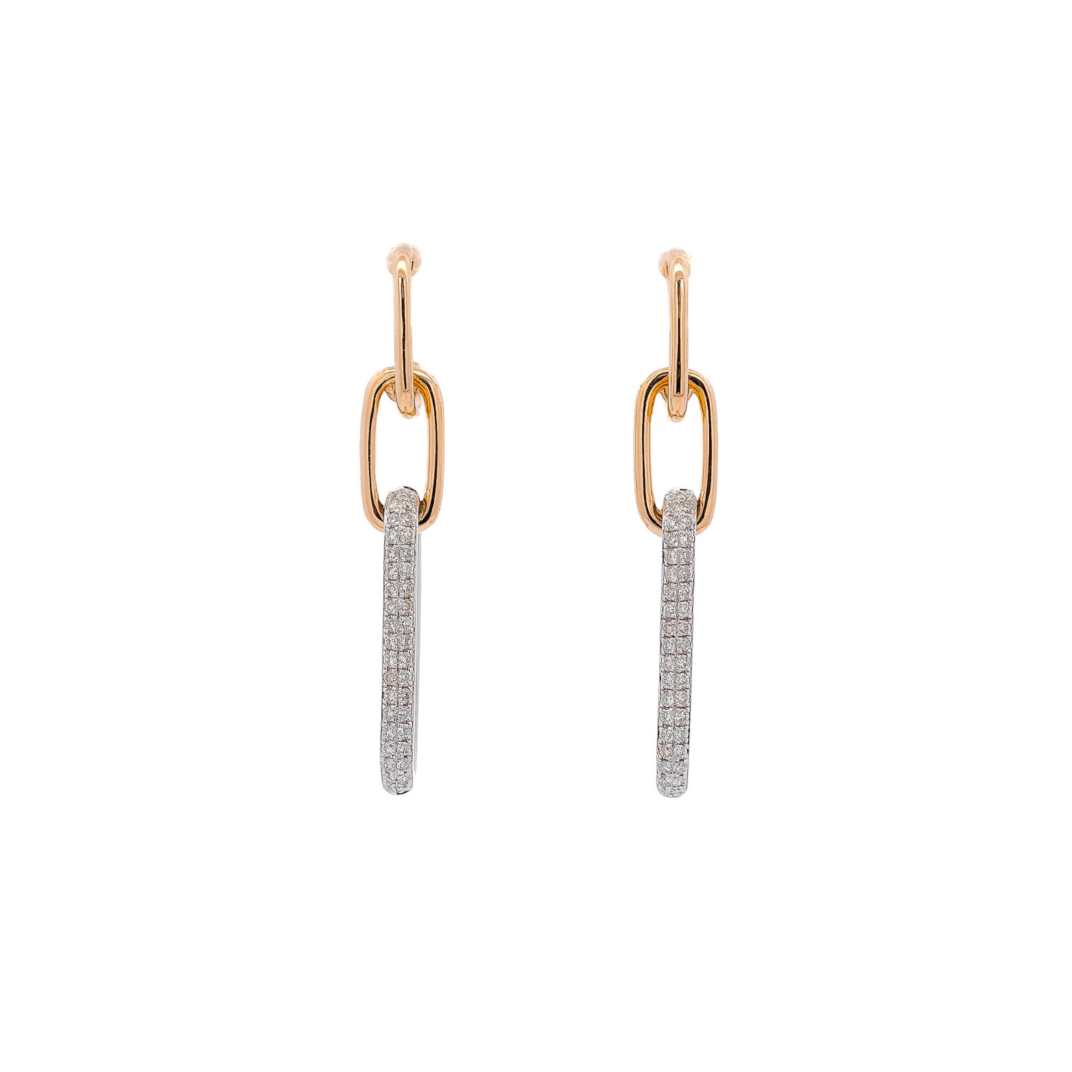 Diamond Chain Earring