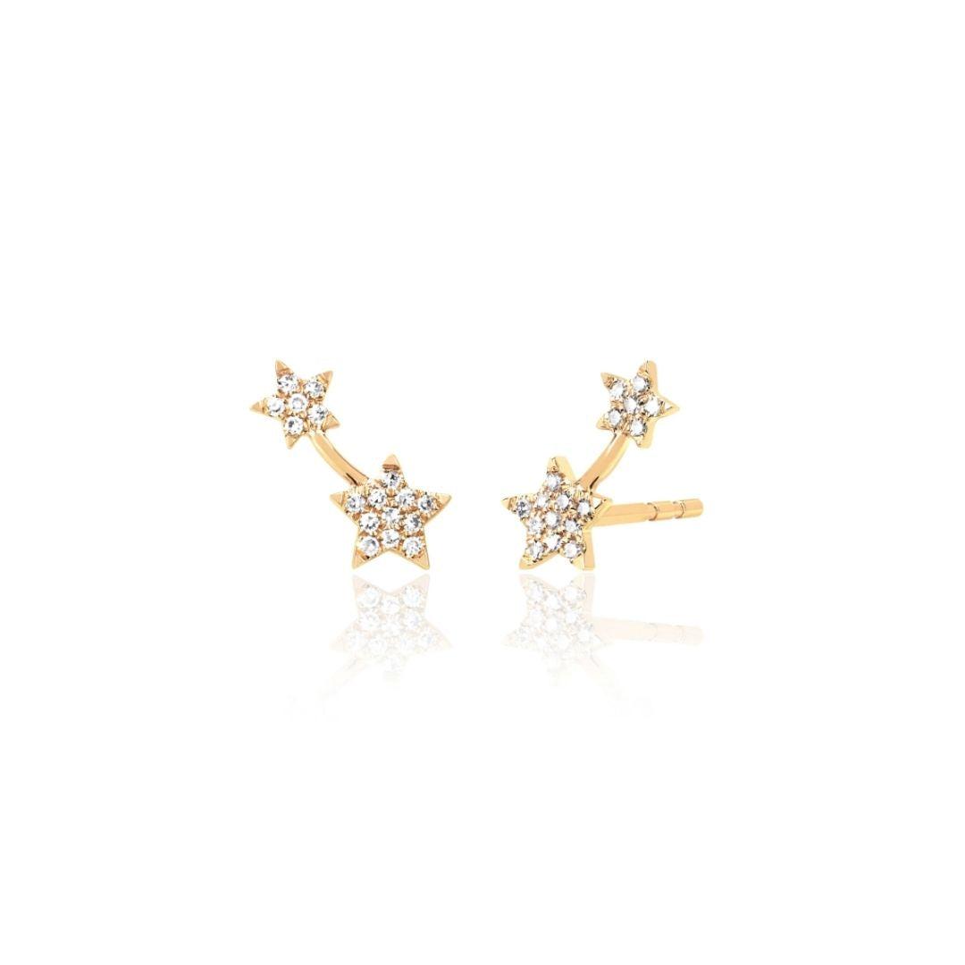 Double Star Earring