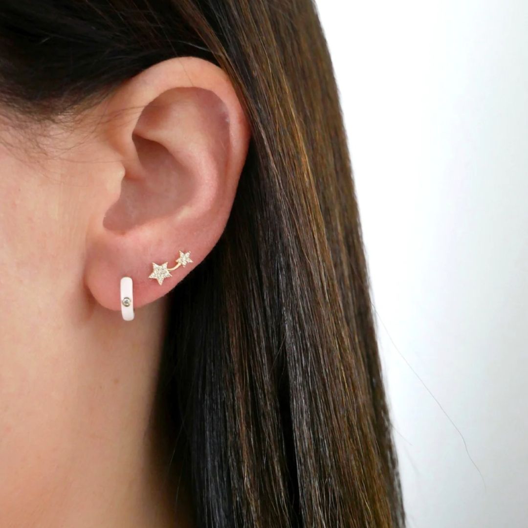 Double Star Earring