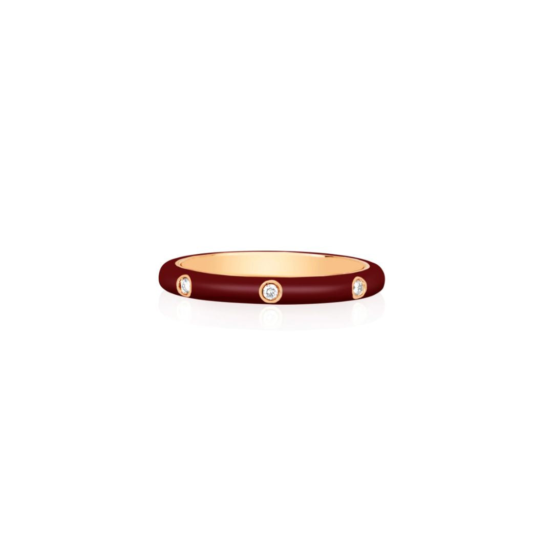 Enamel Stack Ring