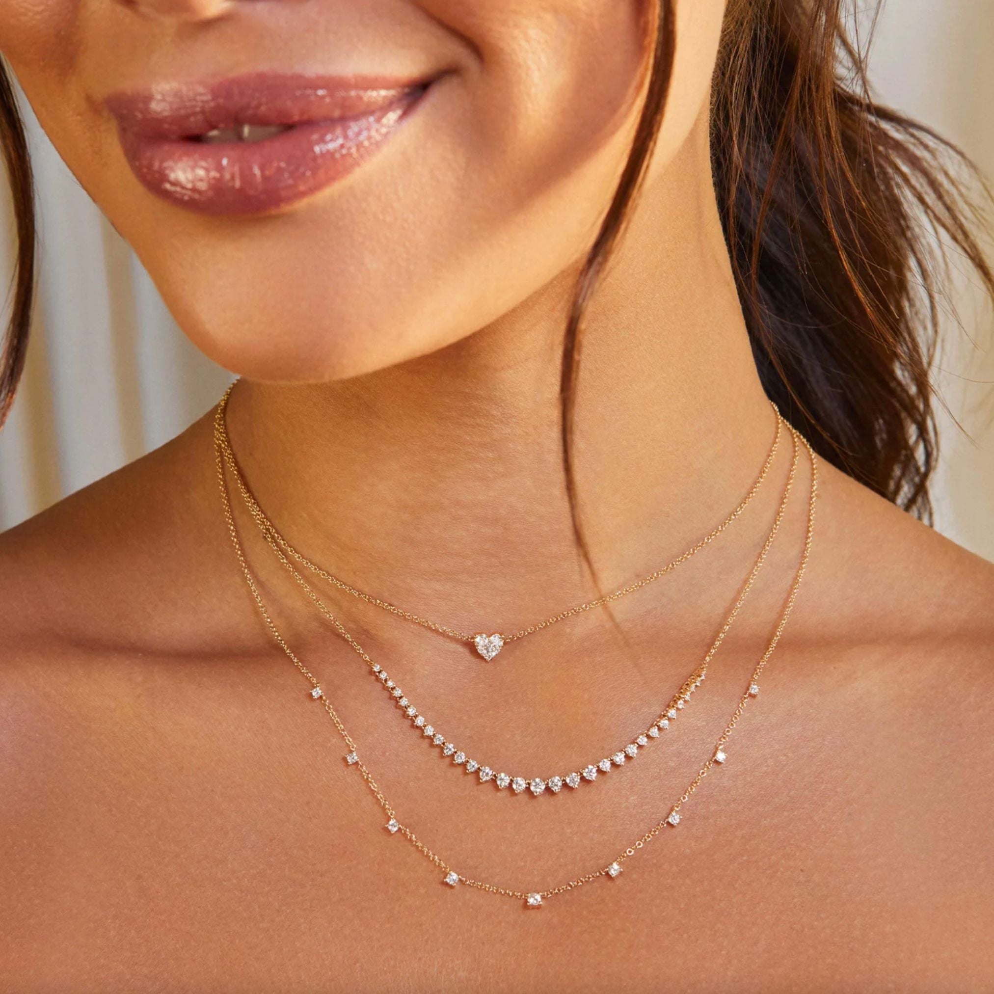 Graduated Diamond Necklace