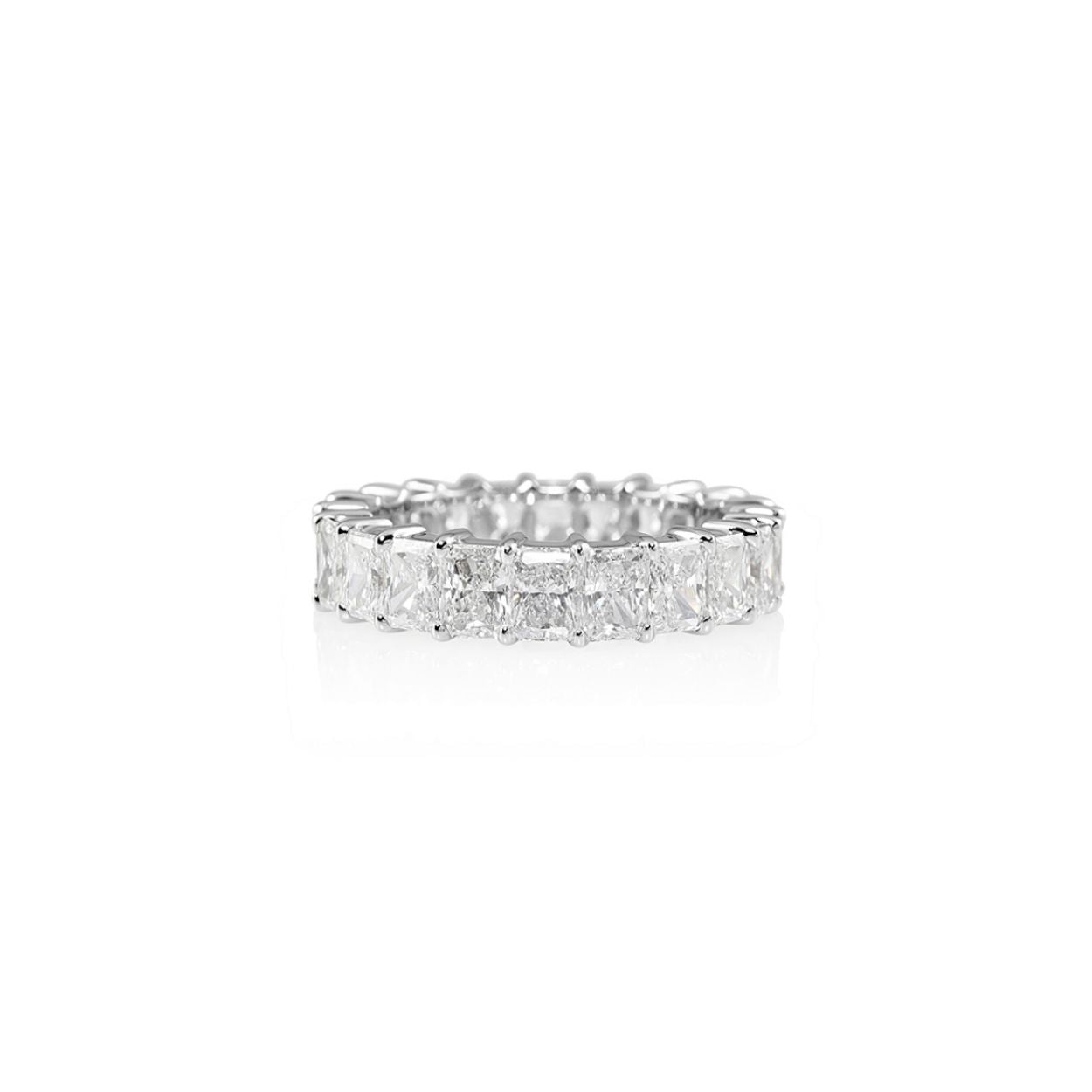 0.3ct Radiant Cut Diamond Eternity Ring