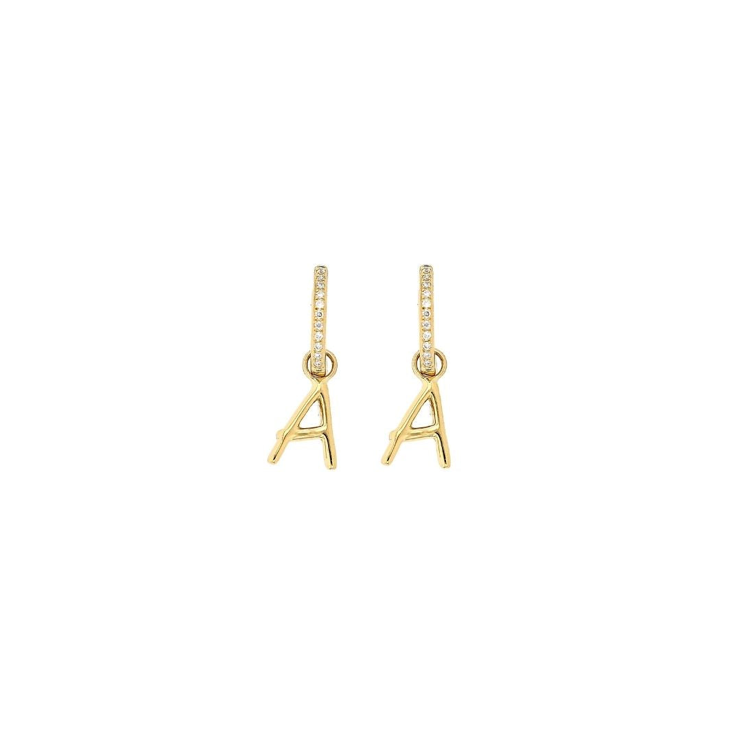 Alphabet Drop Earring