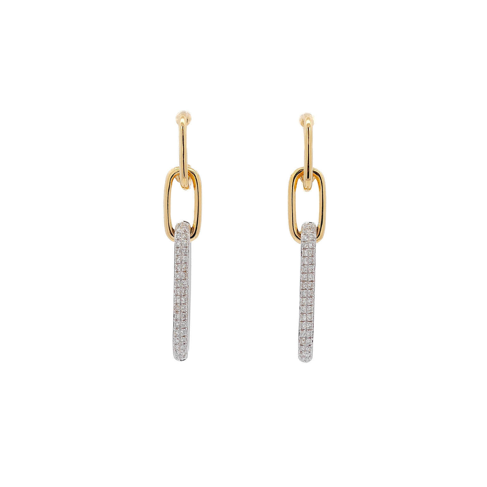 Diamond Chain Earring