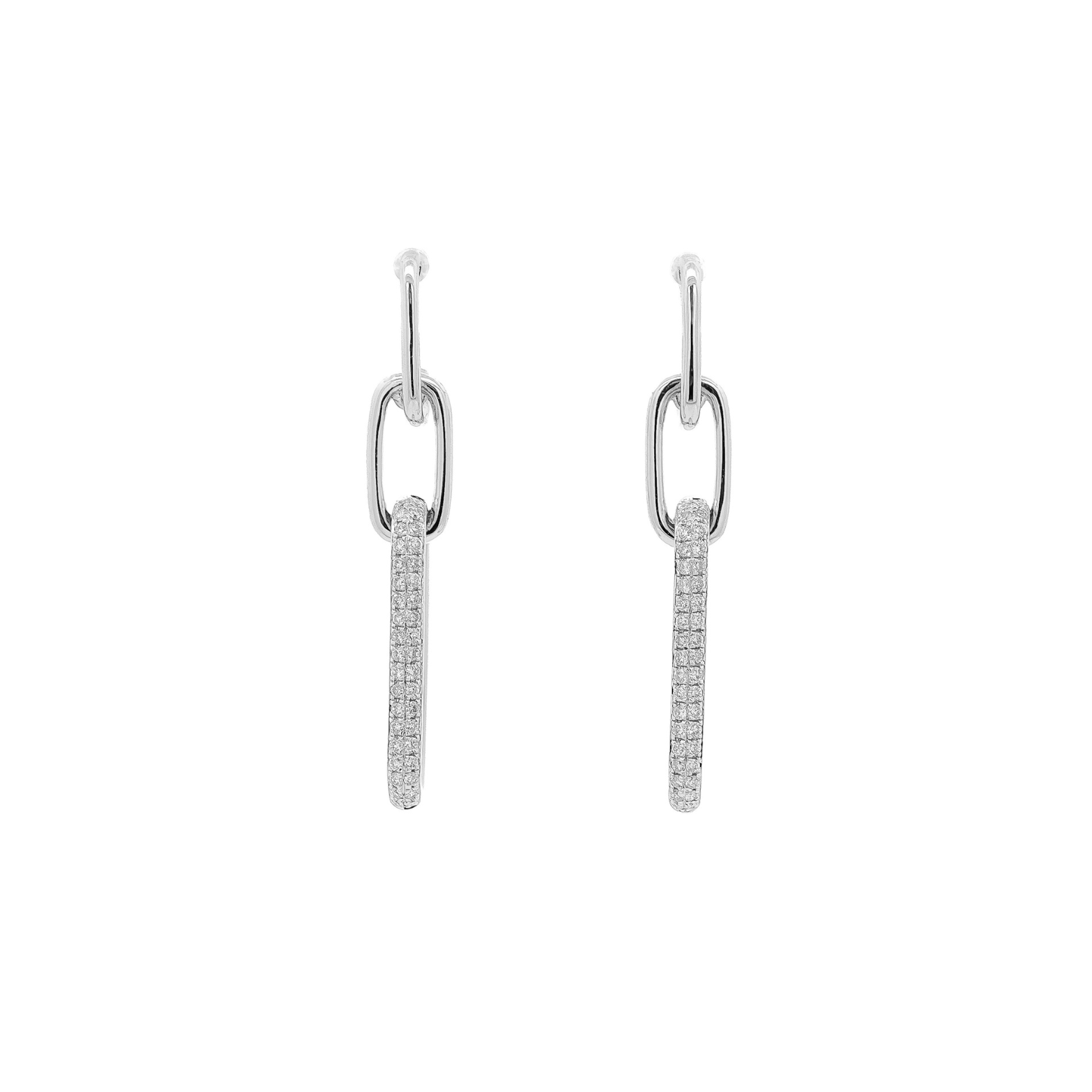 Diamond Chain Earring