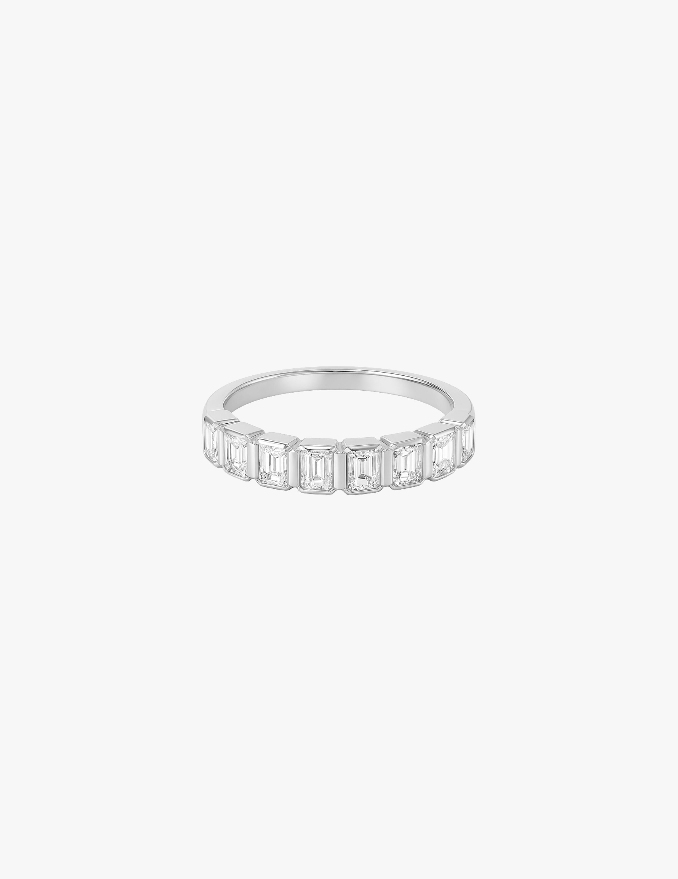 Emerald Cut Diamond Ring