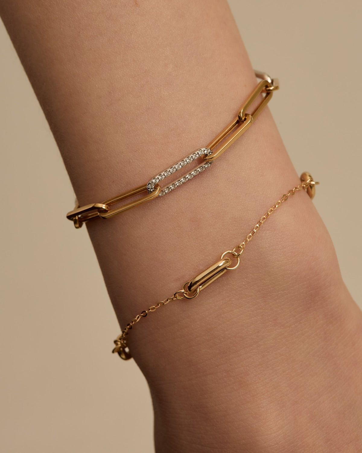 Diamond Chain Bracelet