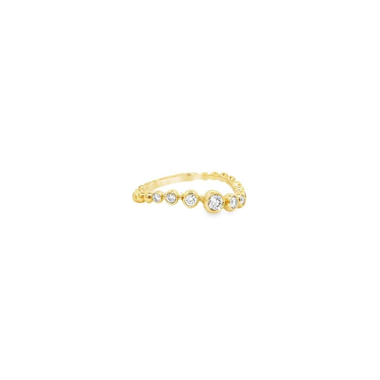 Diamond Wave Ring