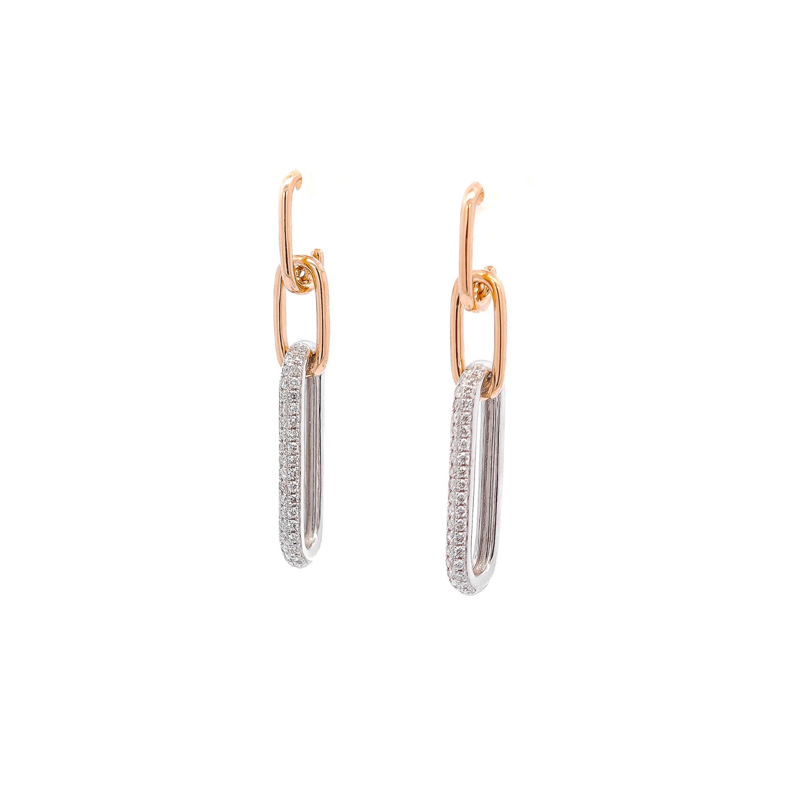 Diamond Chain Earring