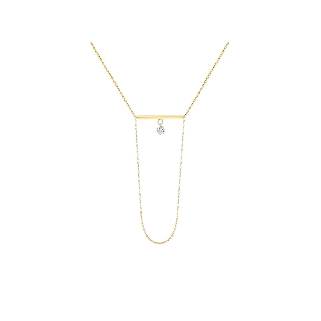 Nude Diamond Necklace