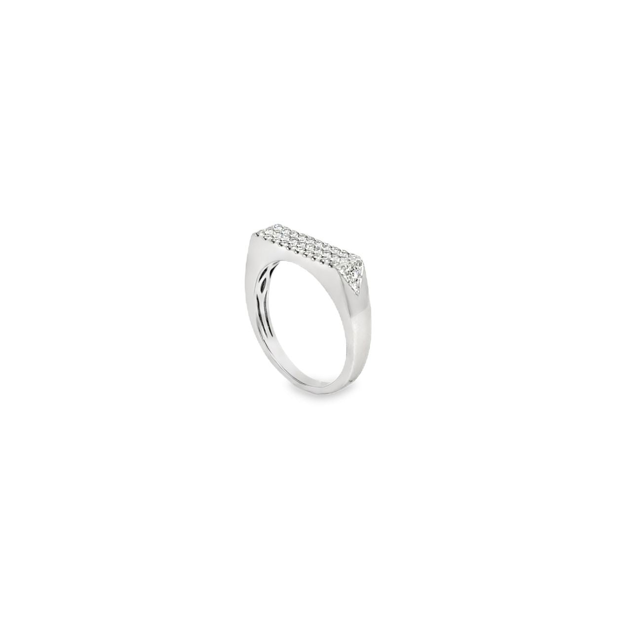 Diamond Bar Ring