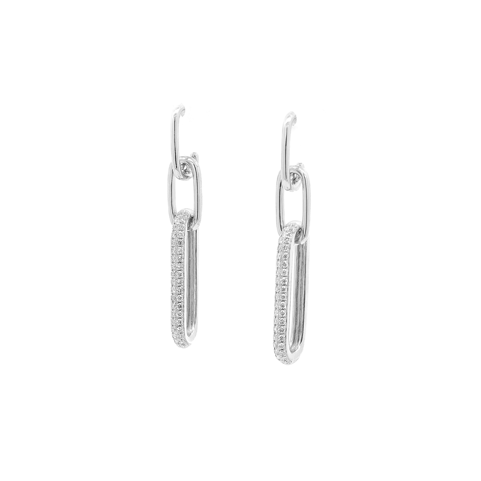 Diamond Chain Earring