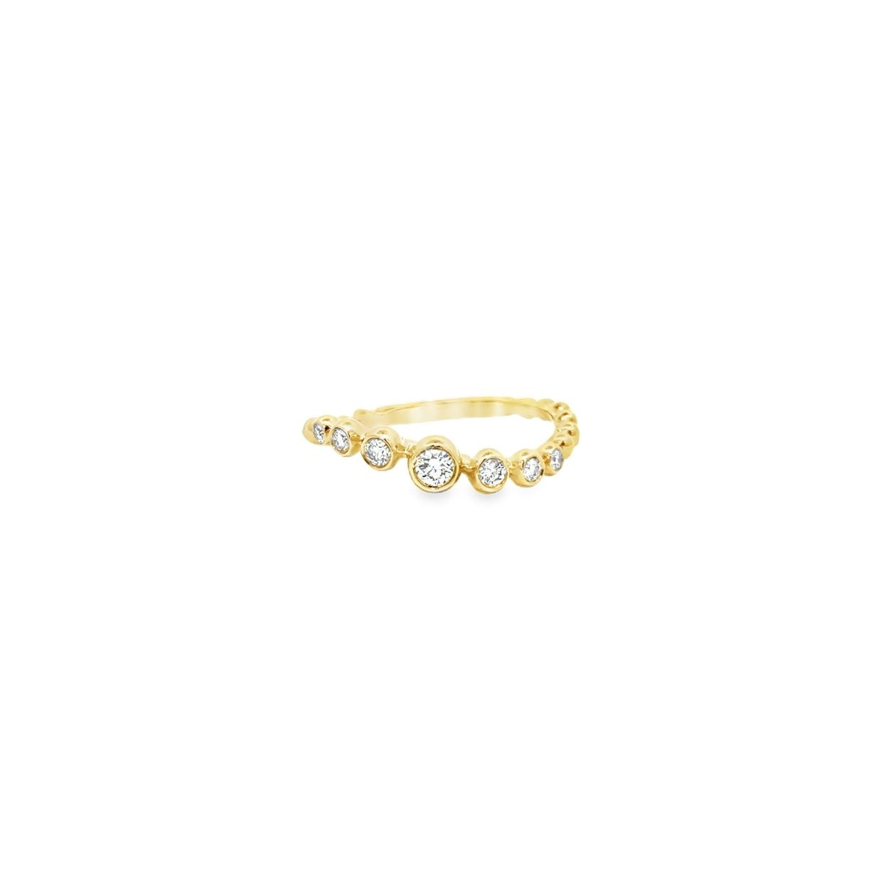 Diamond Wave Ring