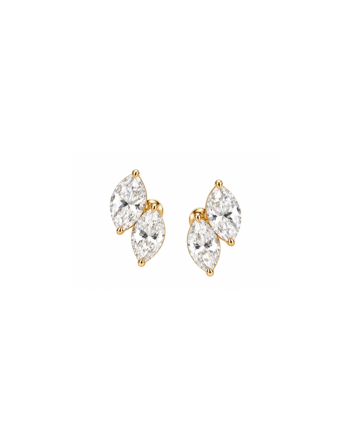 Marquise Diamond Earring