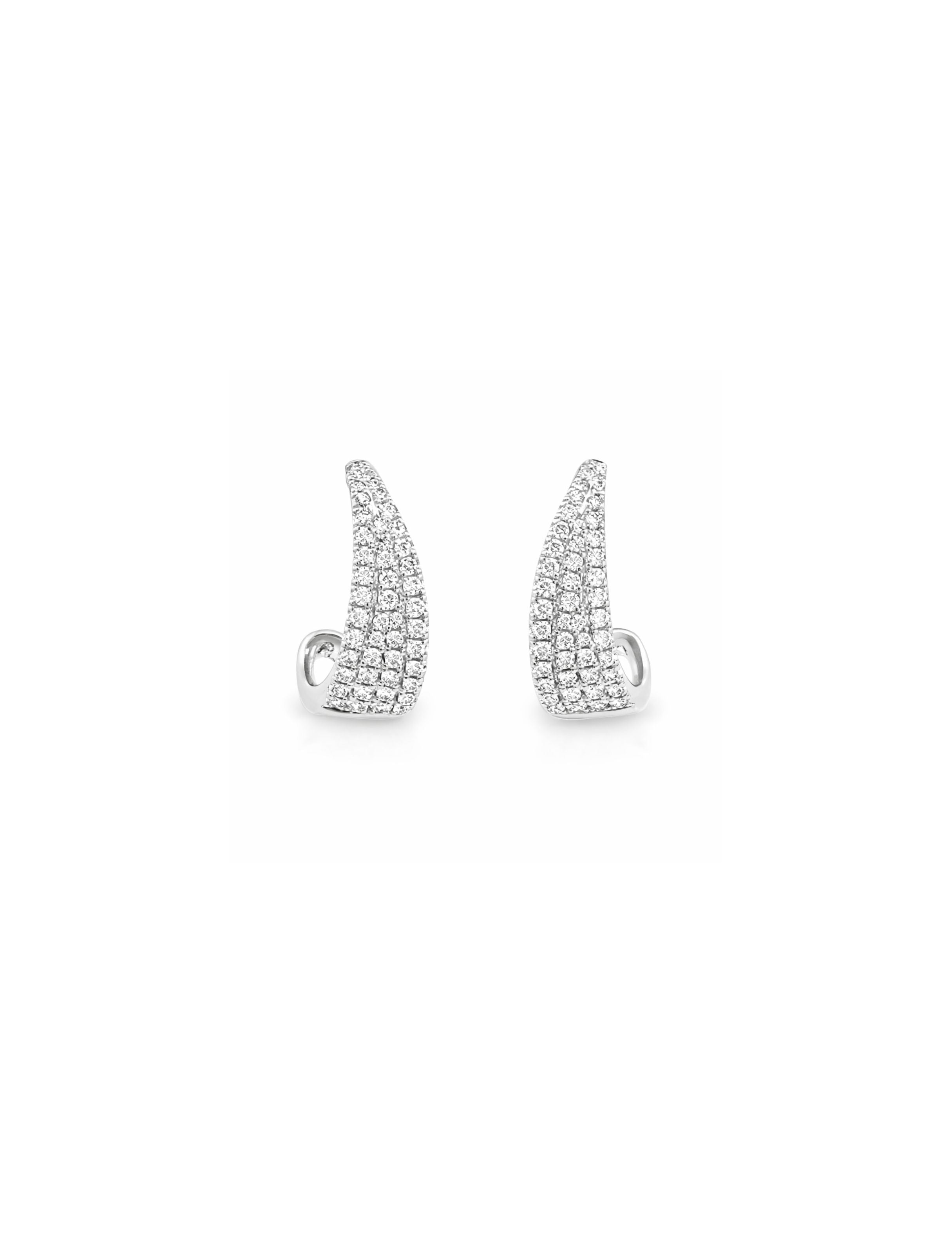 Diamond Claw Earring
