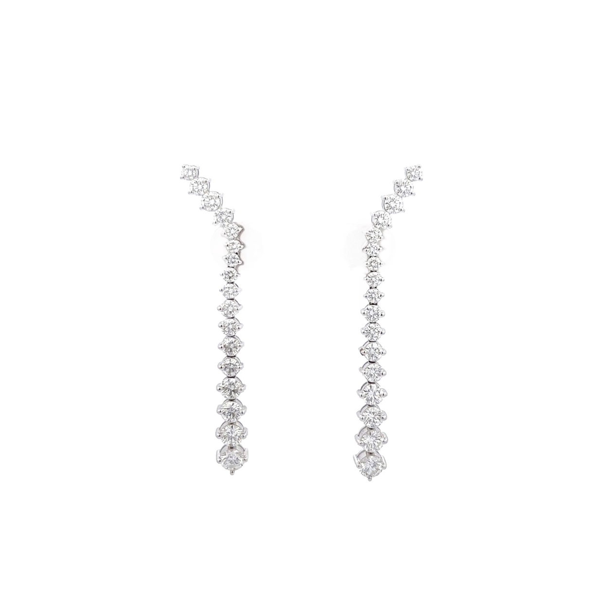 Tennis Drop Earring