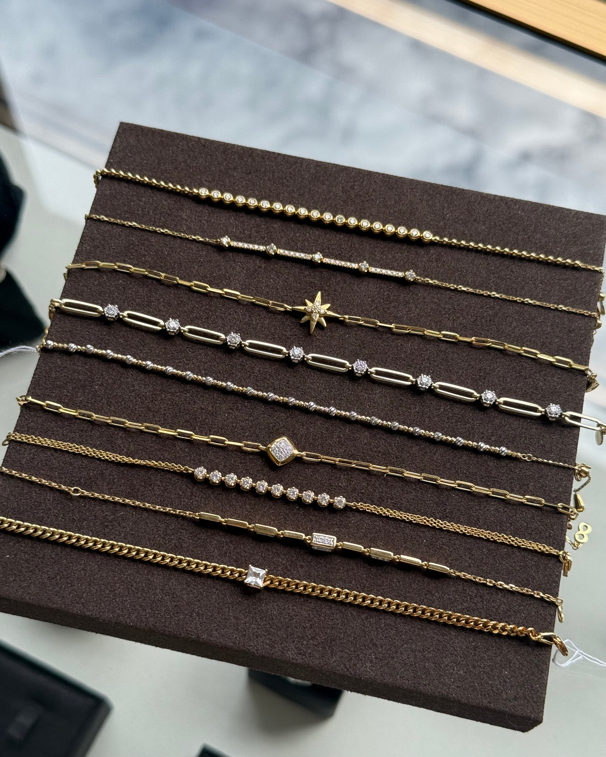 Pave Square Bracelet