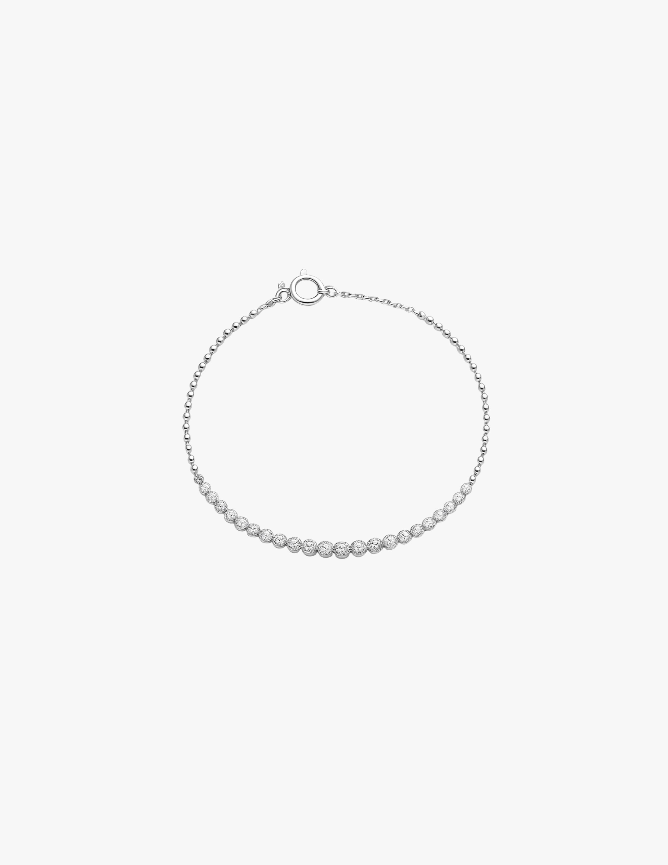 Tennis Milgrain Bracelet