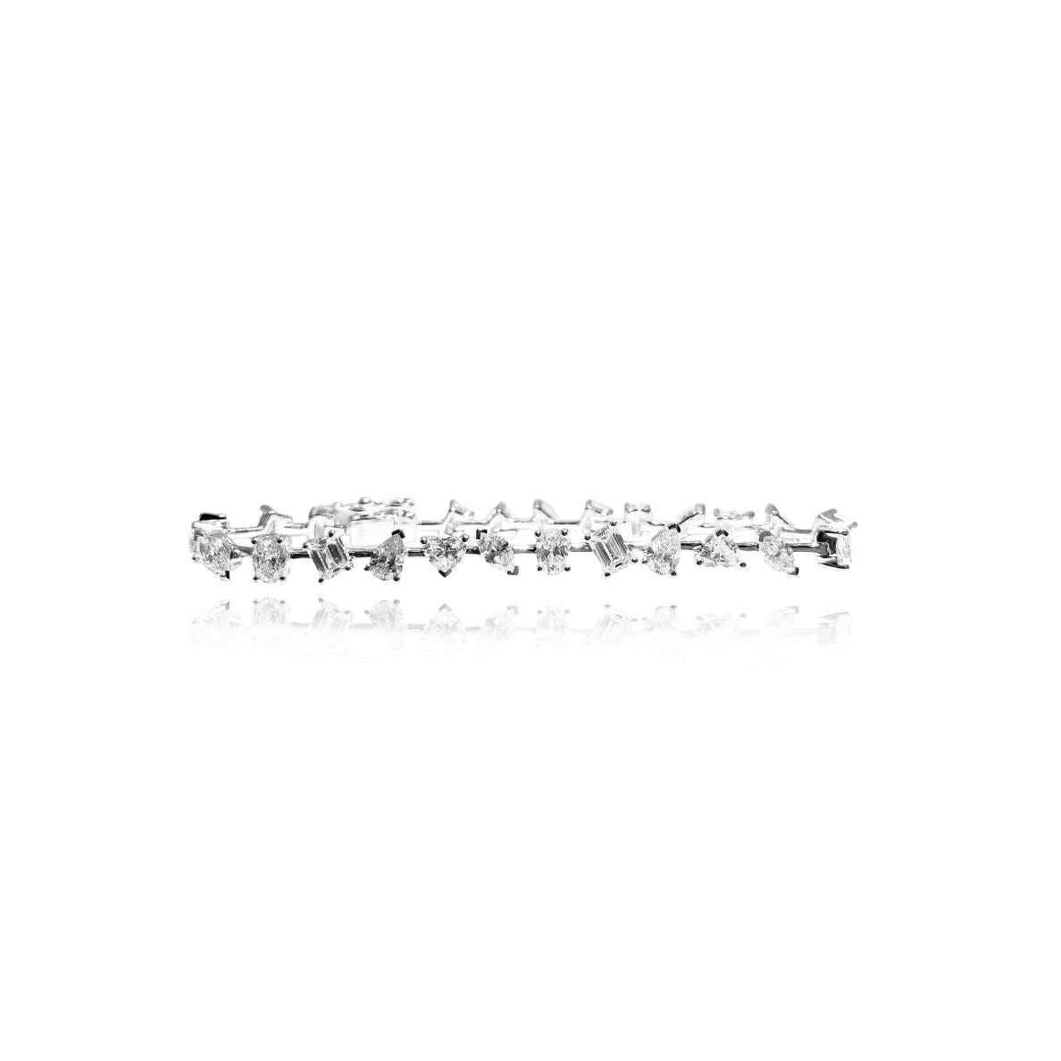 Fancy Shape Diamond Bracelet